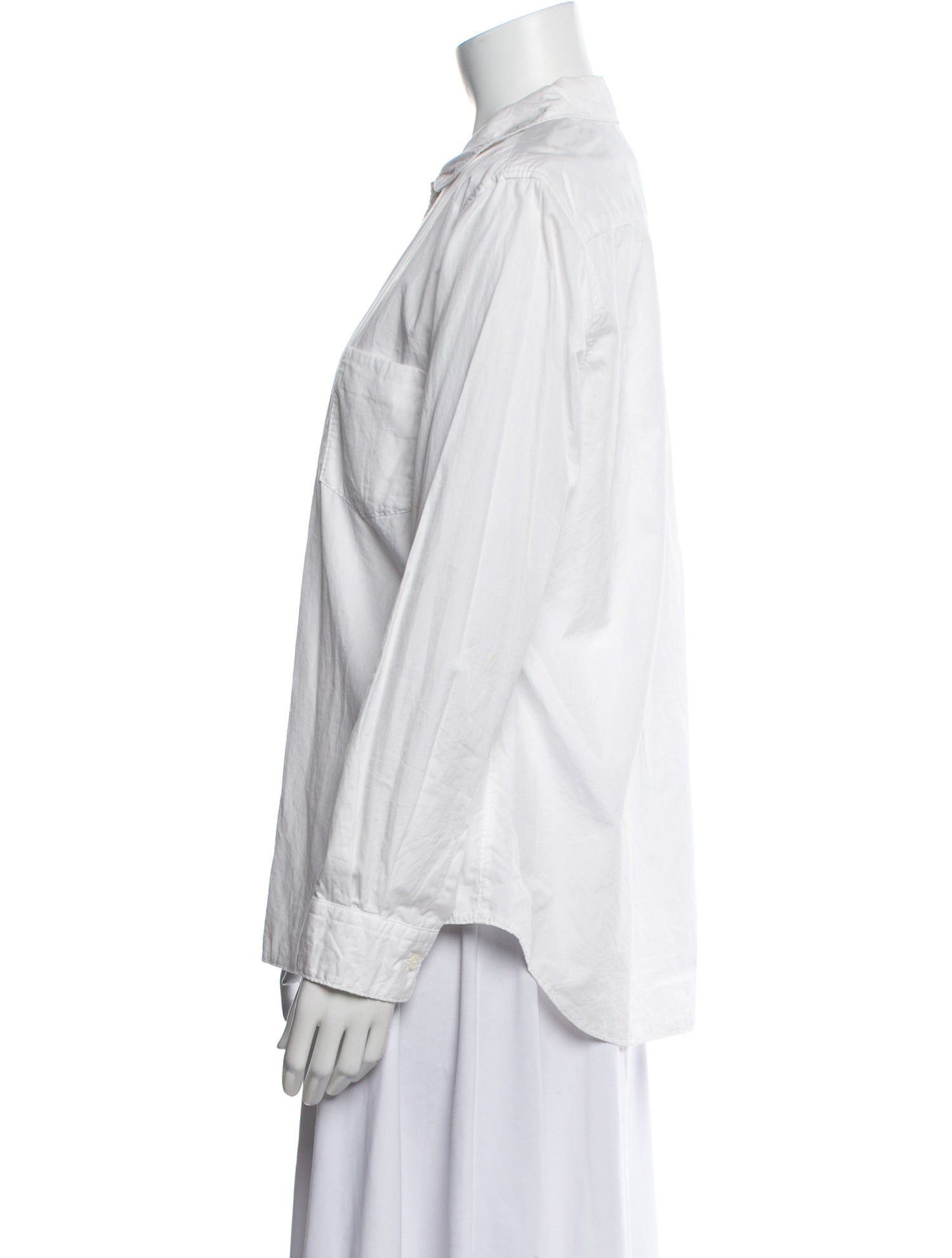 Comme des Garçons Comme des Garçons Long Sleeve Button-Up Top