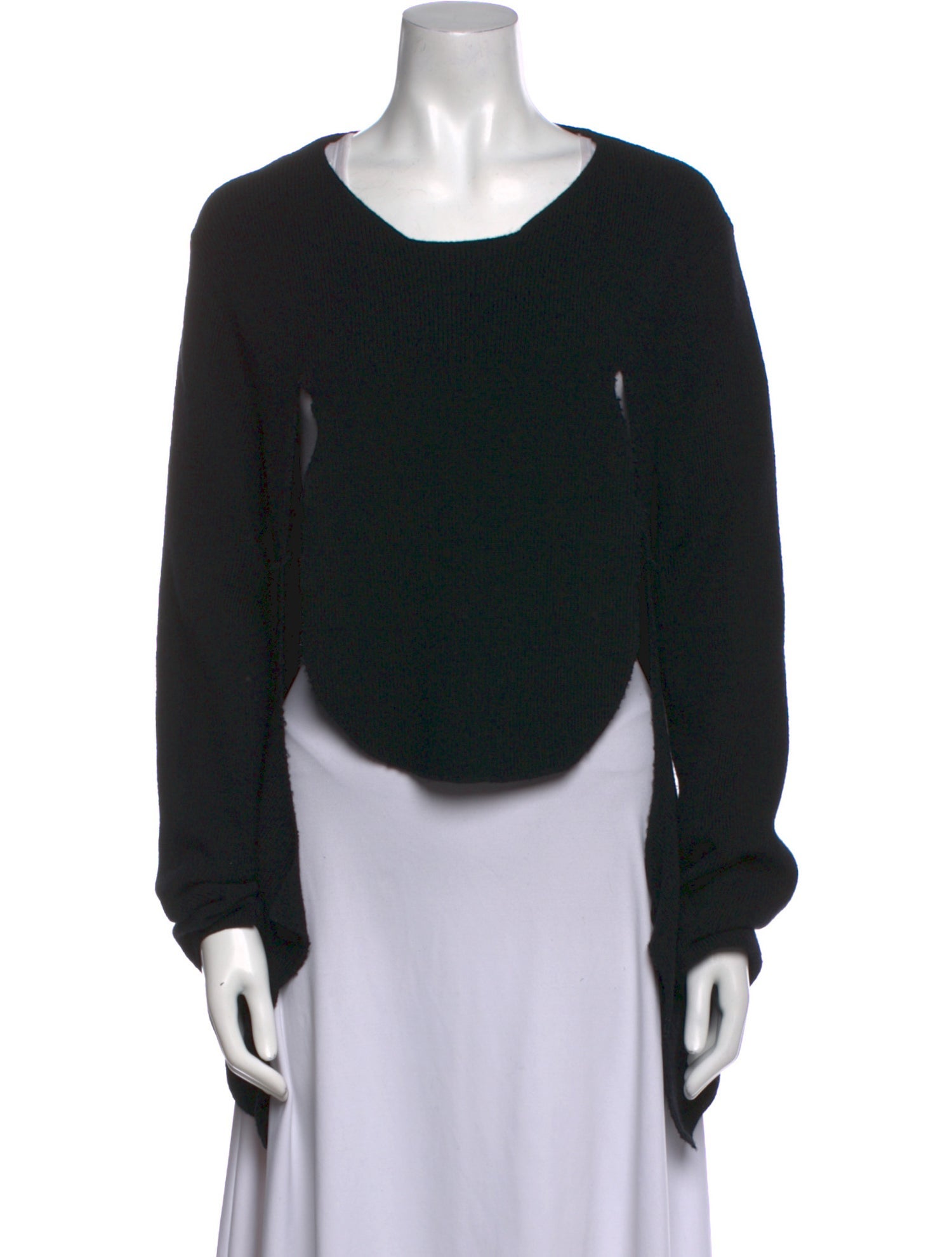 Comme des Garçons Comme des Garçons Vintage Wool Crop Top