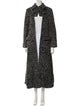 Comme des Garçons Comme des Garçons Wool Animal Print Coat