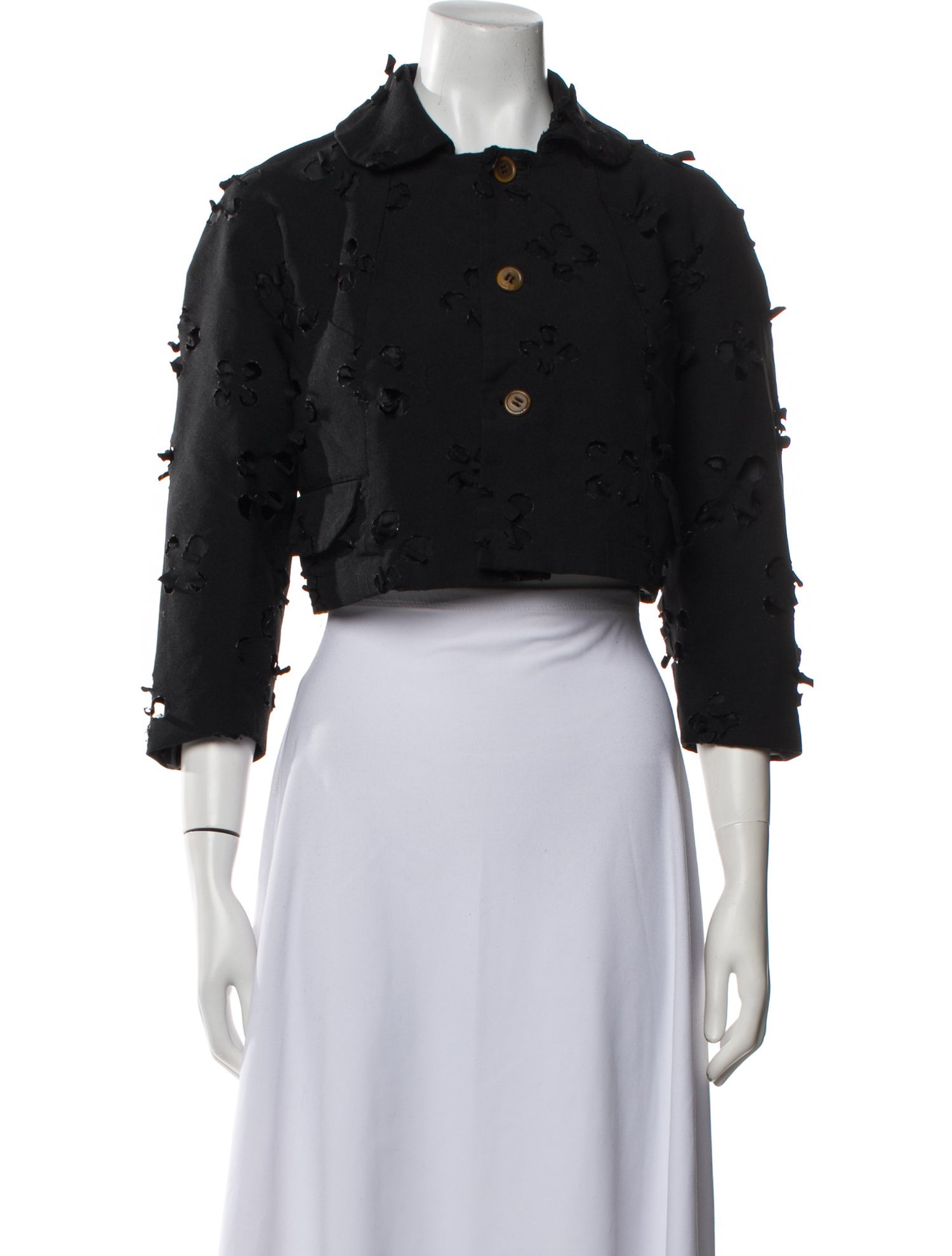 Comme des Garçons Comme des Garçons Floral Print Bolero