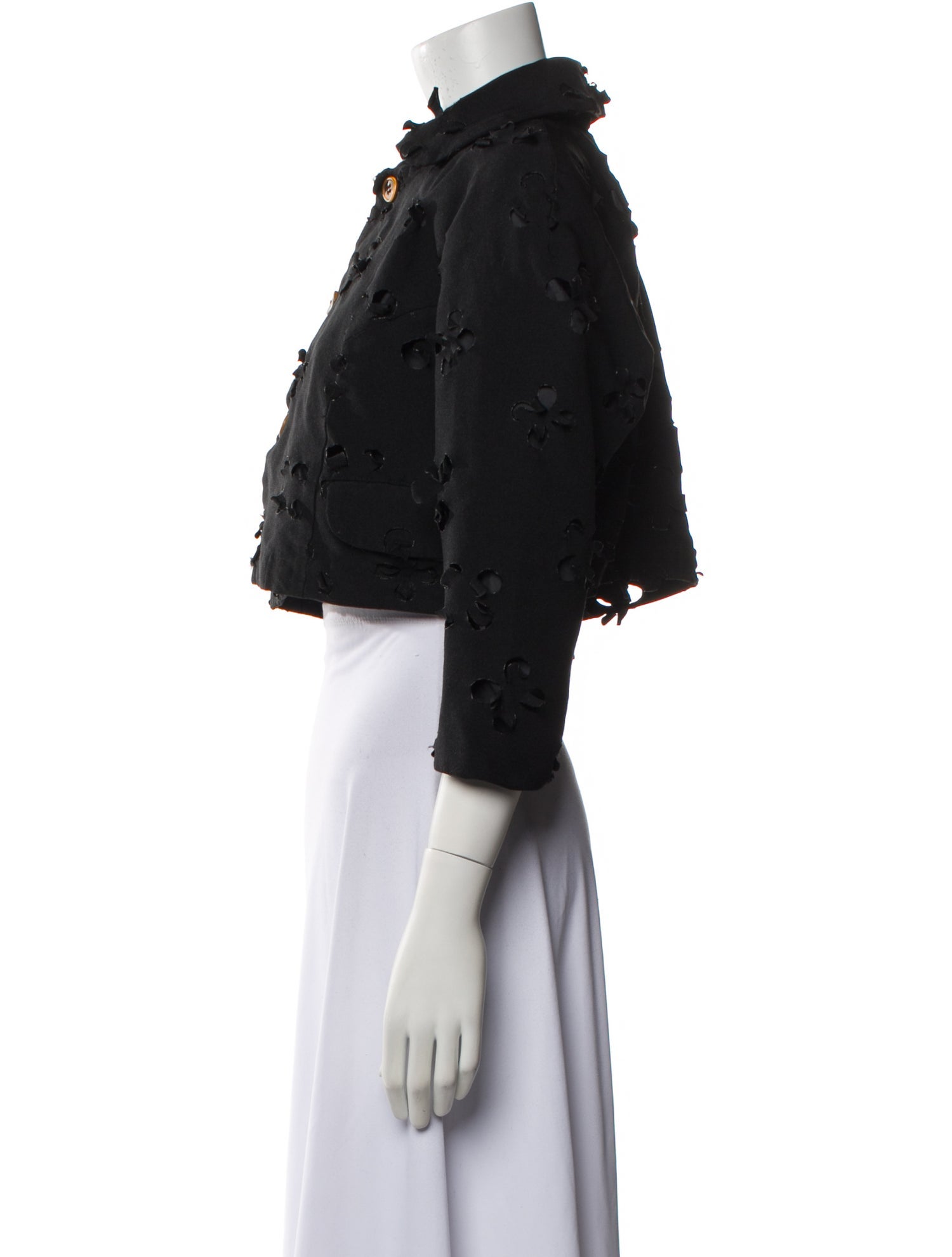 Comme des Garçons Comme des Garçons Floral Print Bolero