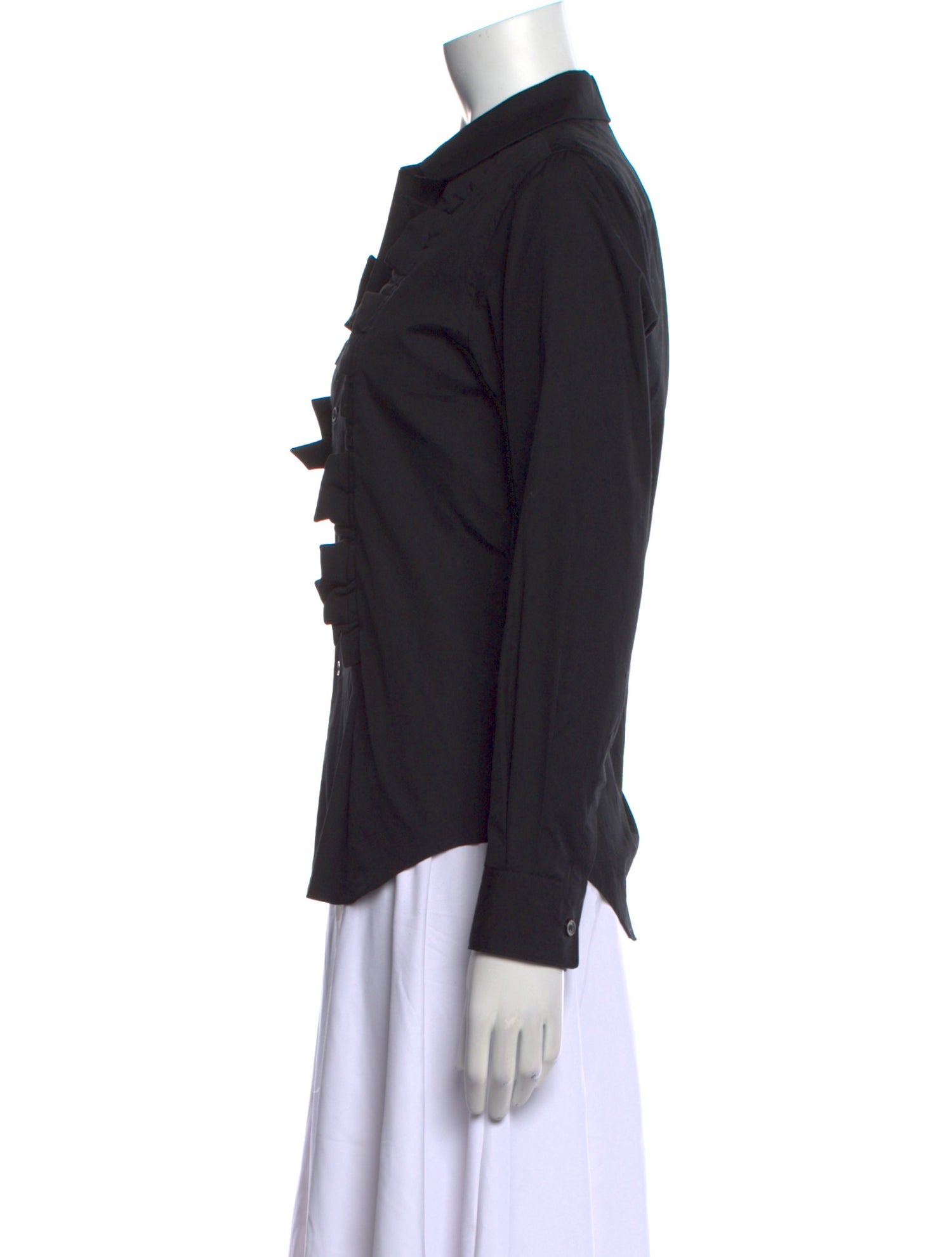 Comme des Garçons Comme des Garçons Long Sleeve Button-Up Top