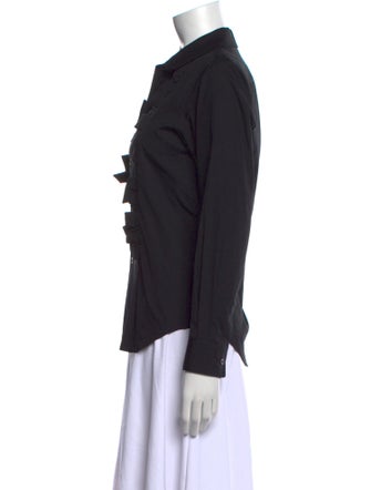 Comme des Garçons Comme des Garçons Long Sleeve Button-Up Top
