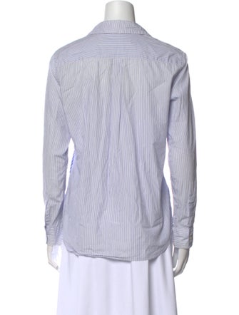 Comme des Garçons Comme des Garçons Striped Long Sleeve Button-Up Top