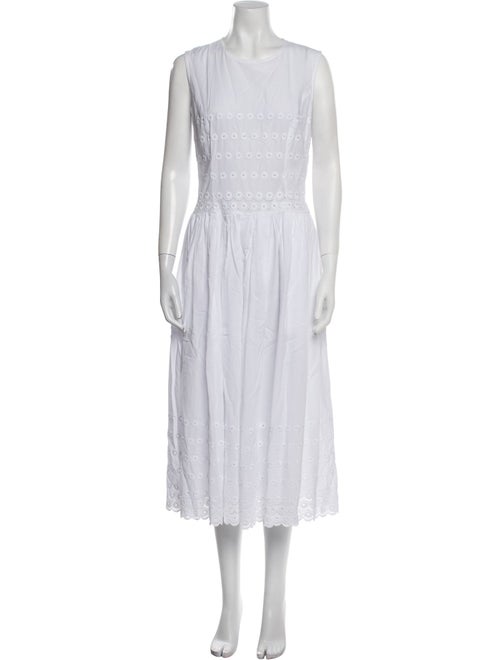 Comme des Garçons Comme des Garçons Crew Neck Long Dress
