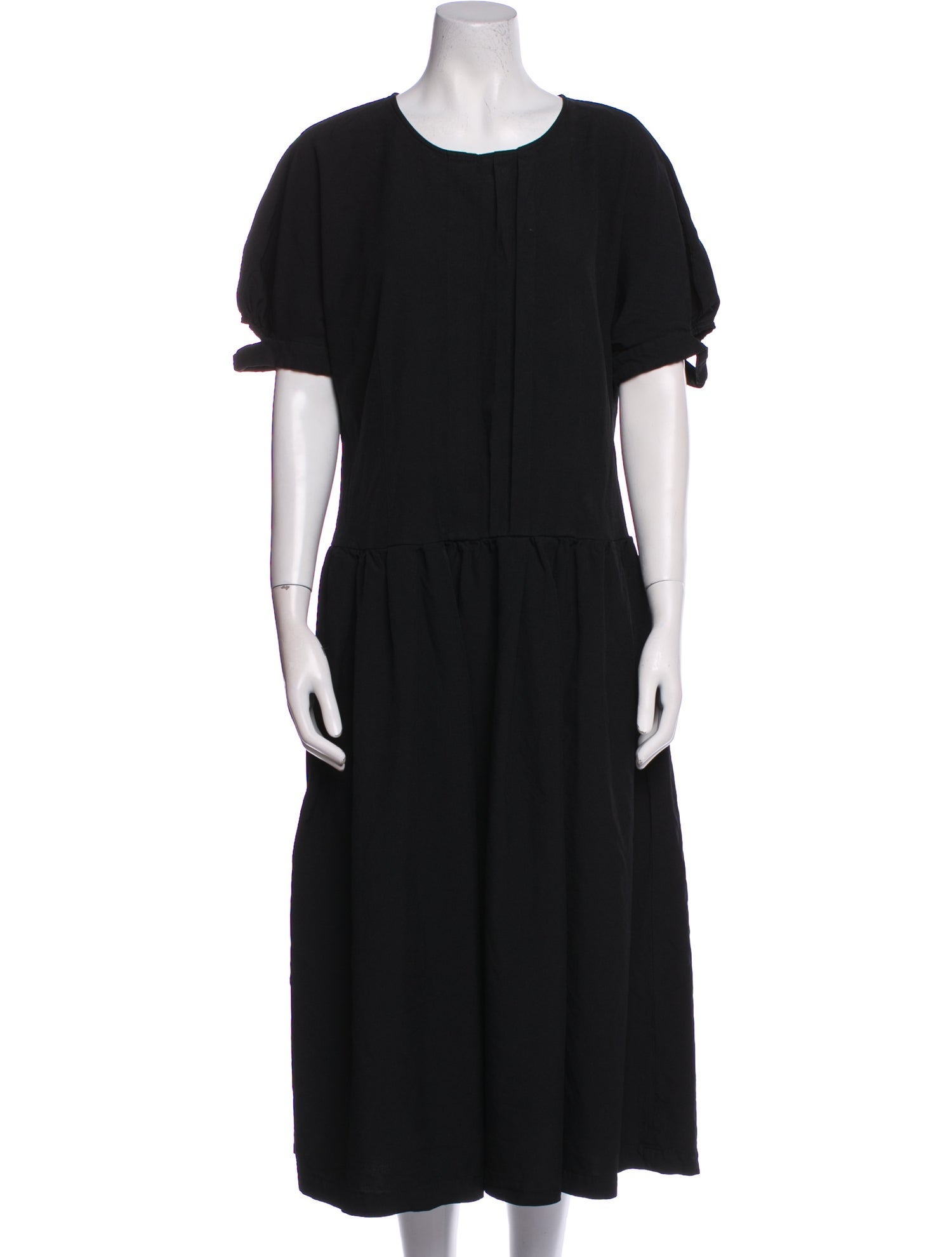 Comme des Garçons Comme des Garçons Crew Neck Long Dress