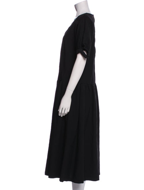 Comme des Garçons Comme des Garçons Crew Neck Long Dress