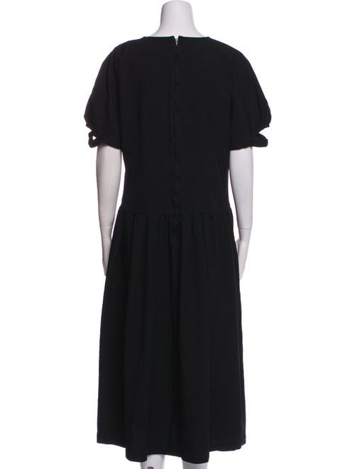 Comme des Garçons Comme des Garçons Crew Neck Long Dress