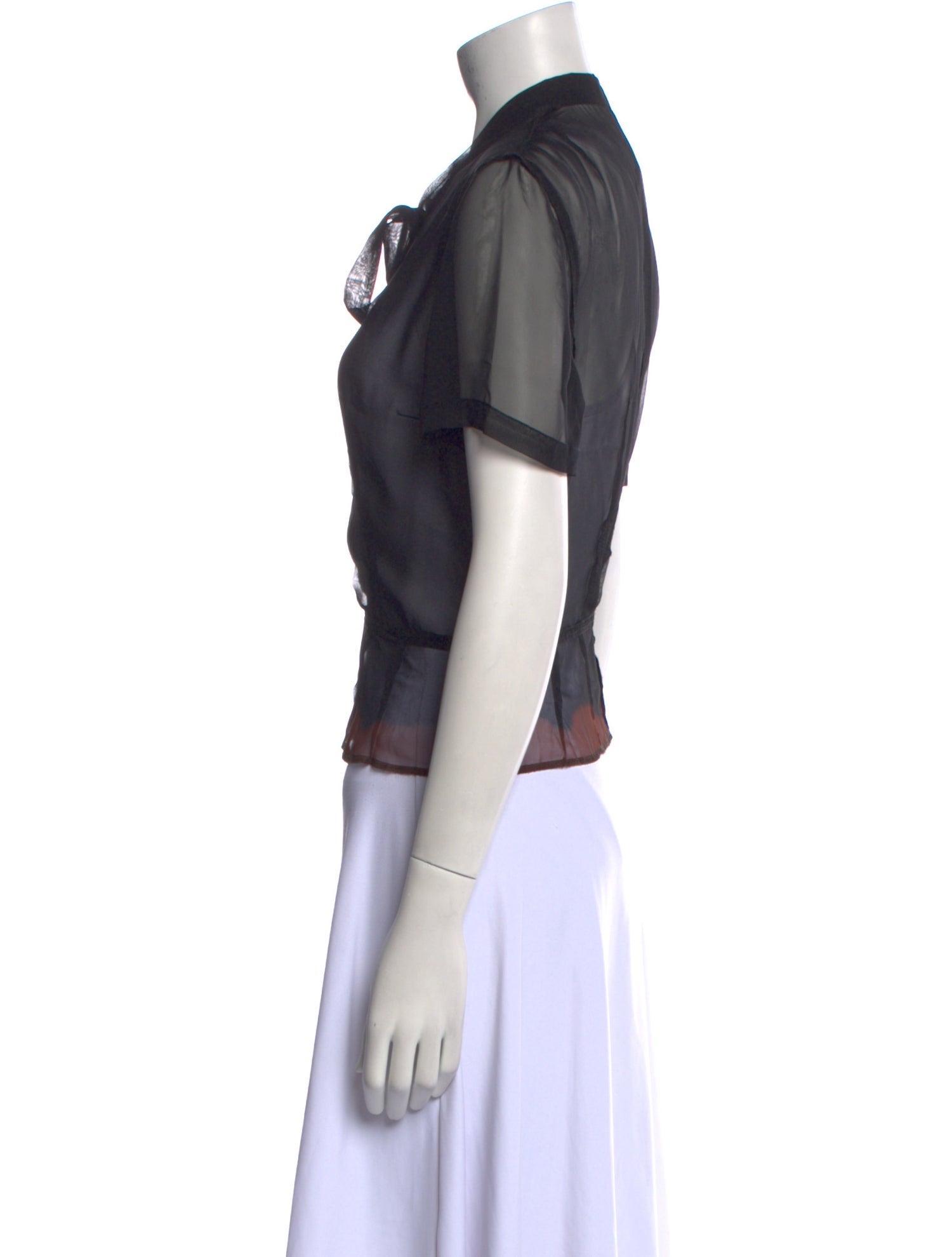 Comme des Garçons Comme des Garçons Short Sleeve Button-Up Top