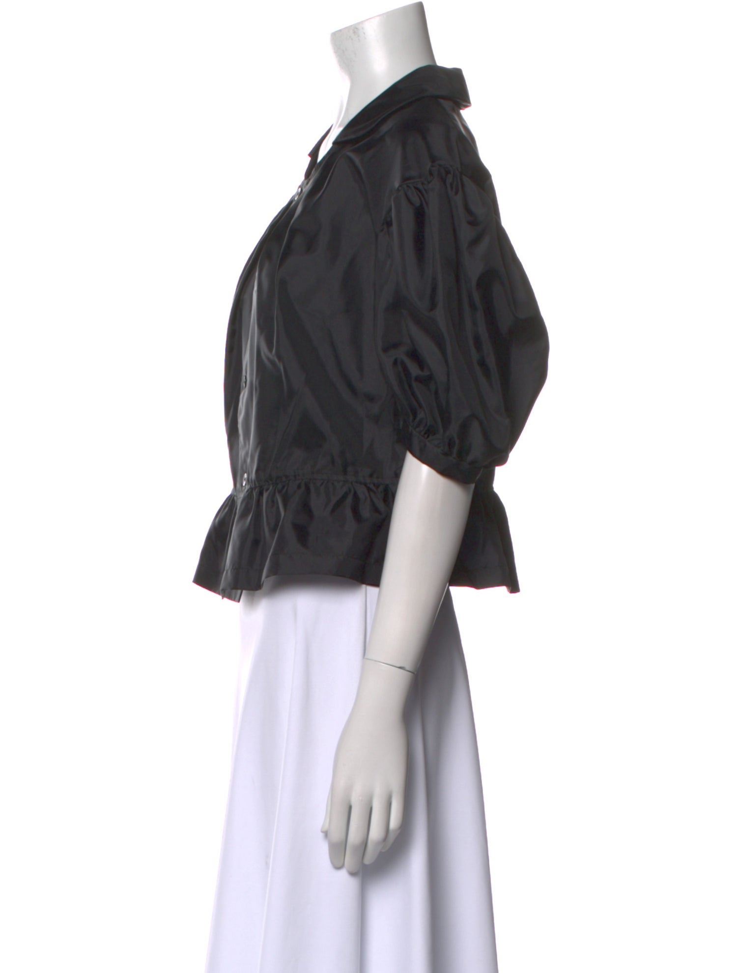 Comme des Garçons Comme des Garçons Crew Neck Short Sleeve Crop Top