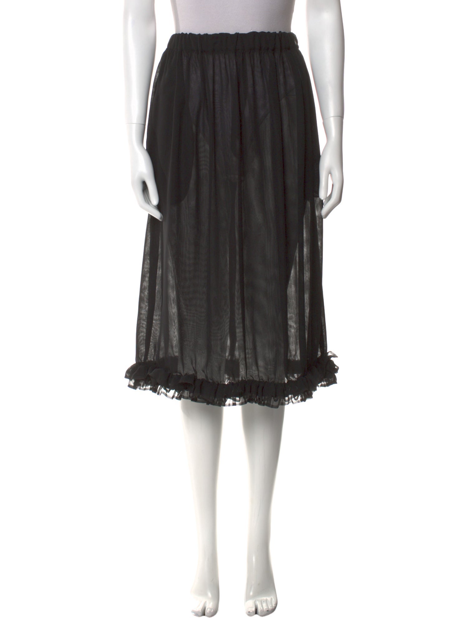 Comme des Garçons Comme des Garçons Midi Length Skirt