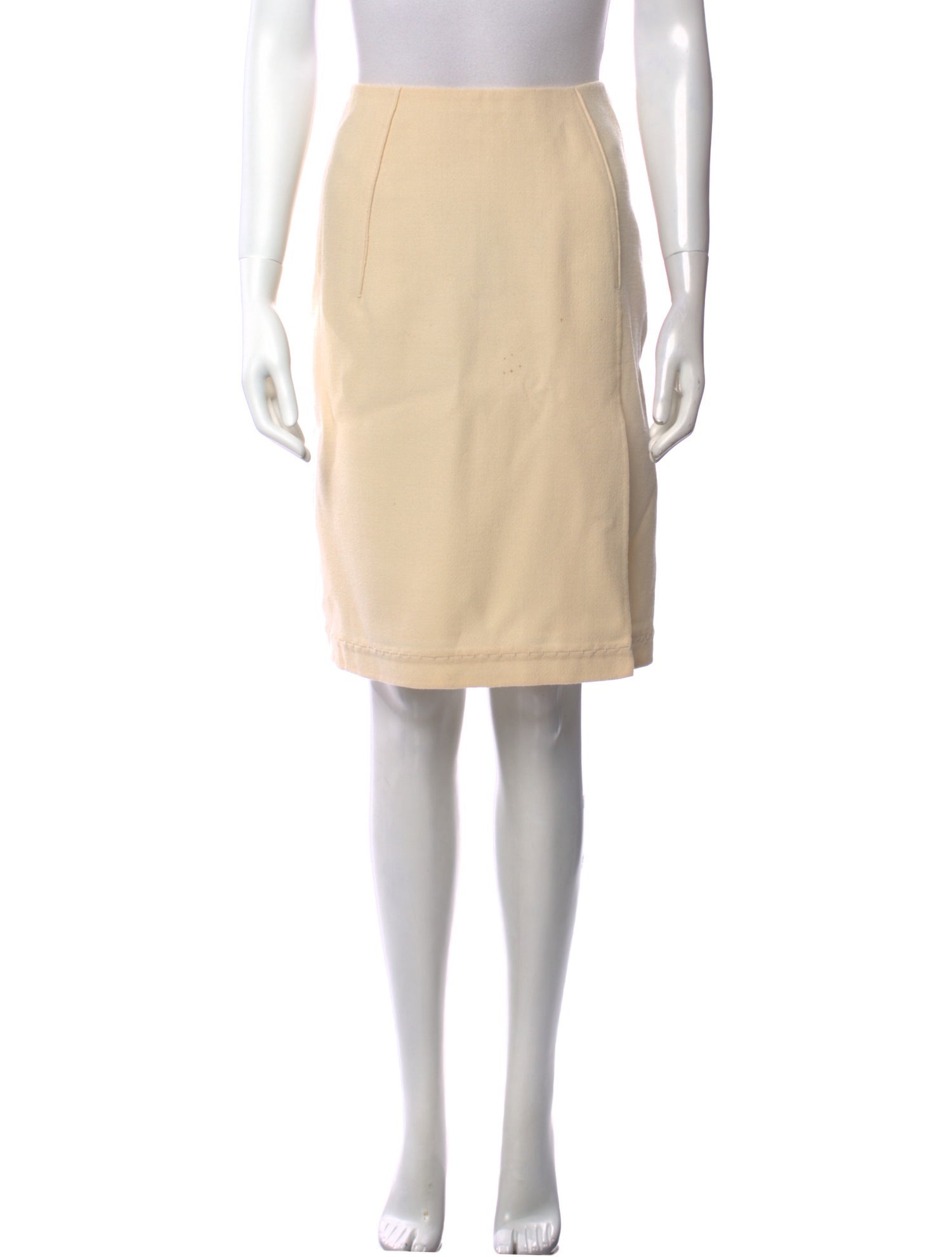 Chado by Ralph Rucci Vintage Knee-Length Skirt