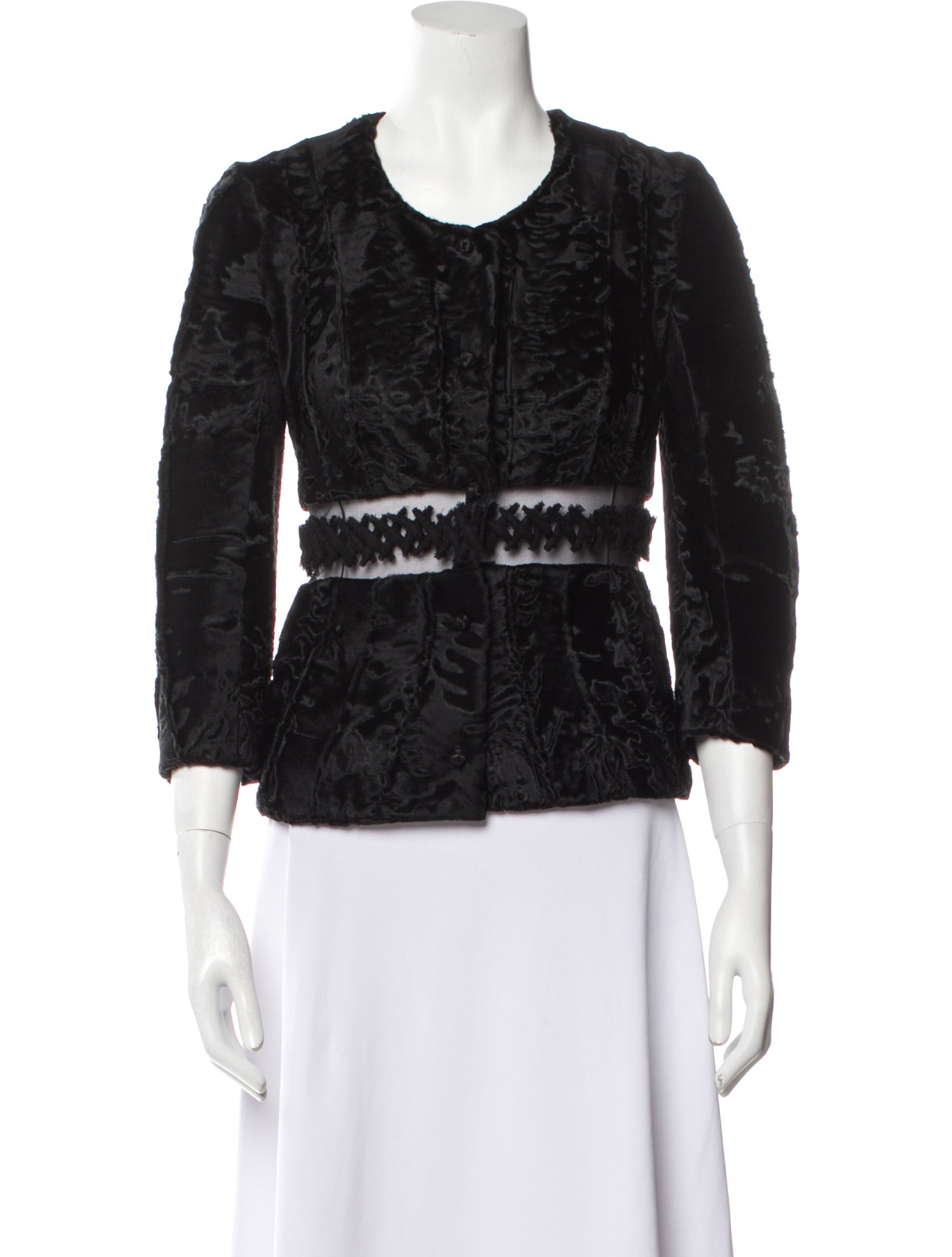 Chado by Ralph Rucci Vintage Broadtail Jacket