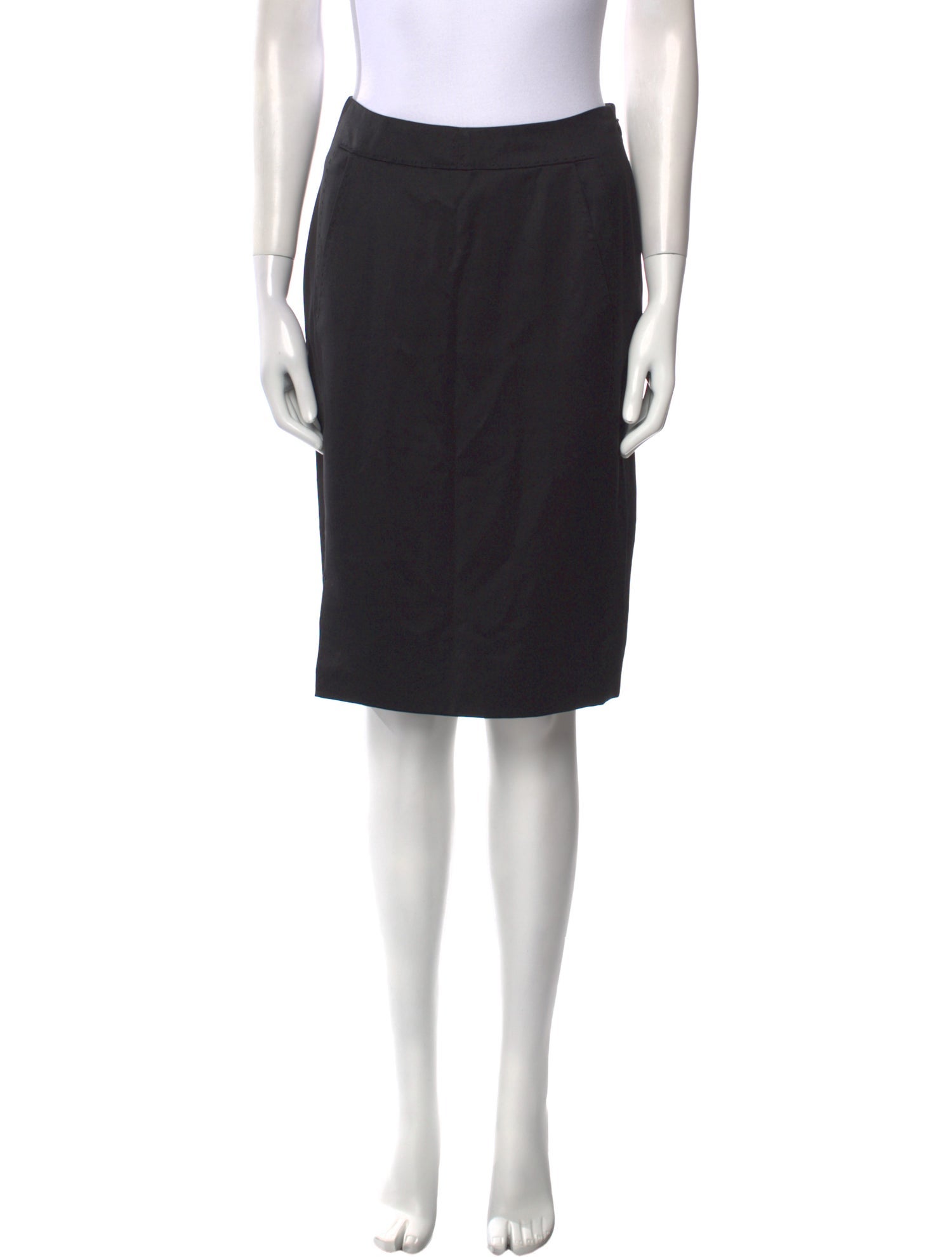 Chado by Ralph Rucci Vintage Knee-Length Skirt