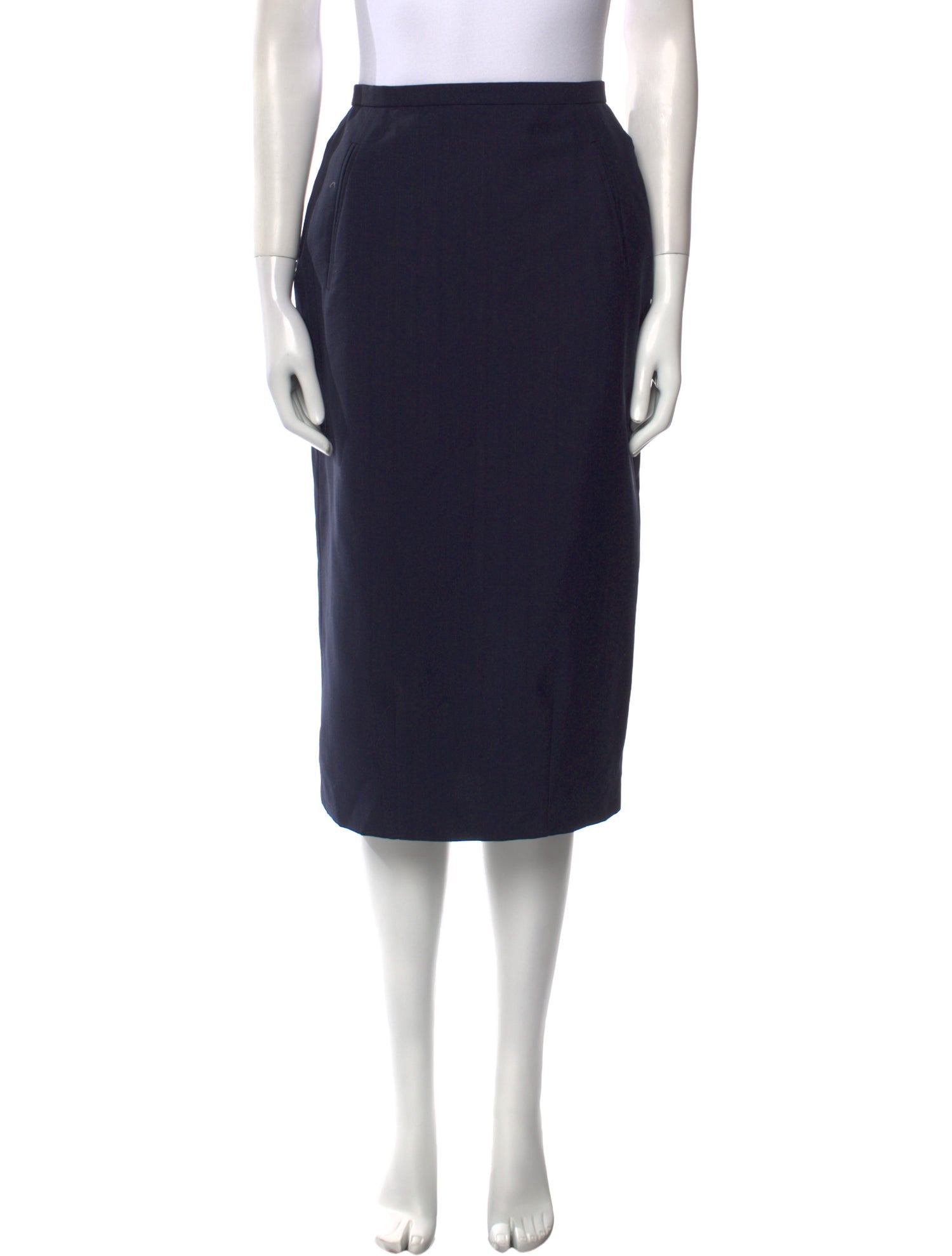 Chado by Ralph Rucci Vintage Knee-Length Skirt