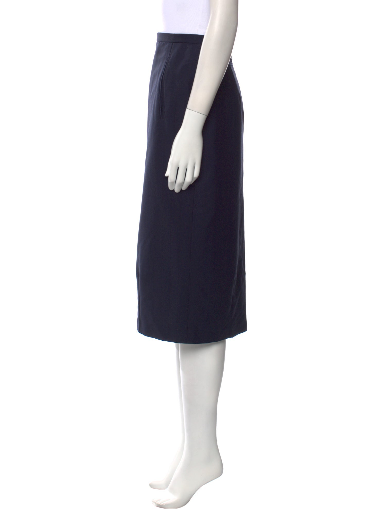 Chado by Ralph Rucci Vintage Knee-Length Skirt