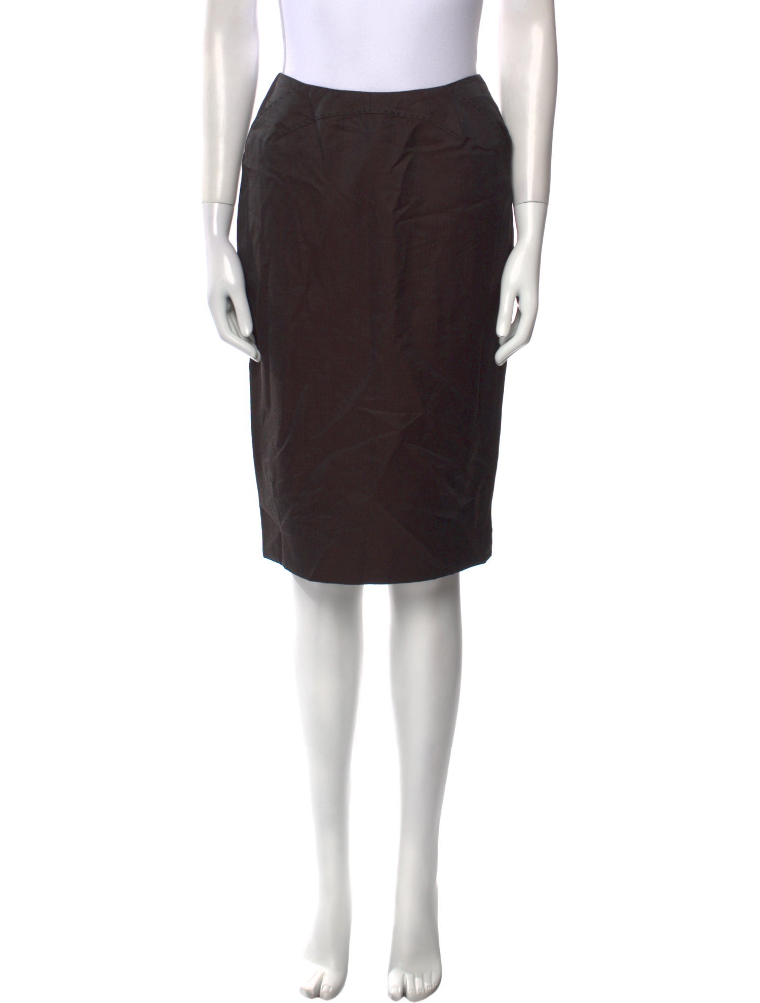 Chado by Ralph Rucci Vintage Knee-Length Skirt