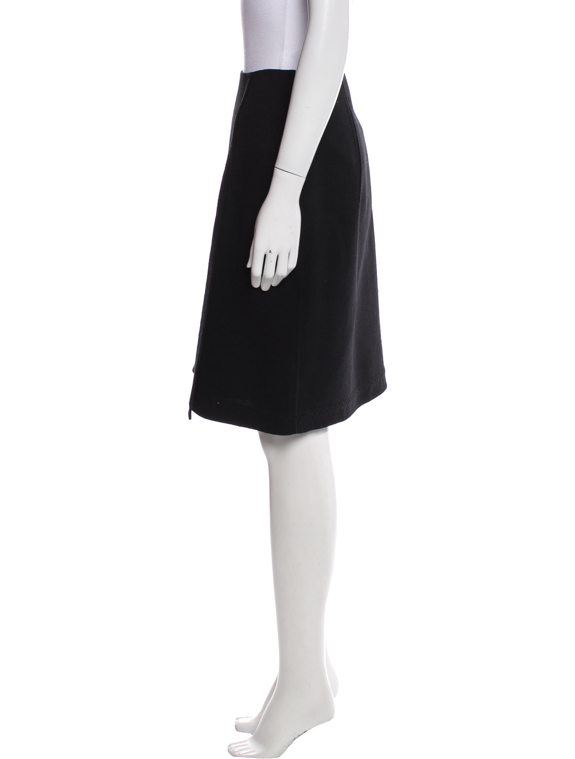 Chado by Ralph Rucci Vintage Knee-Length Skirt