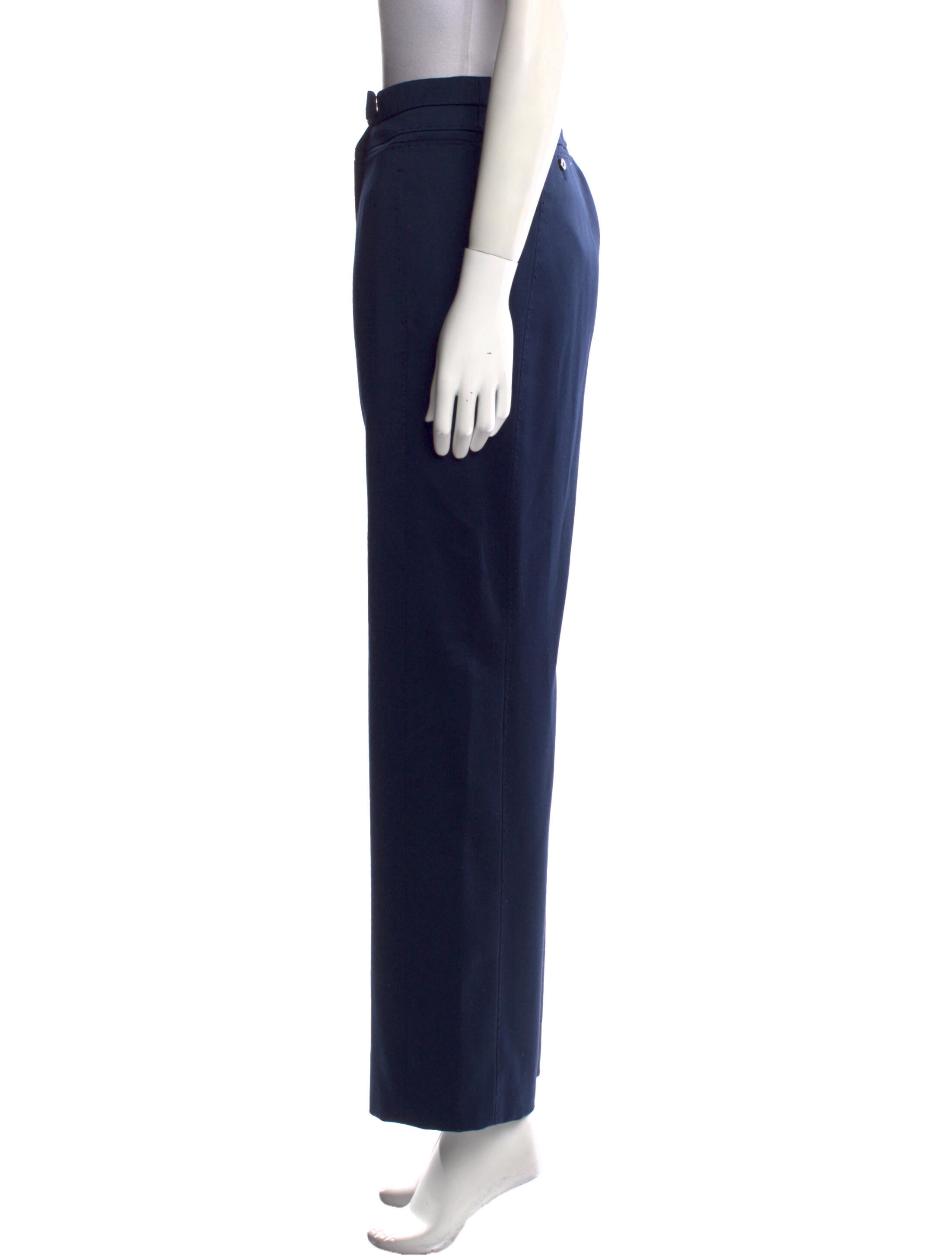 Chado by Ralph Rucci Vintage Wide Leg Pants