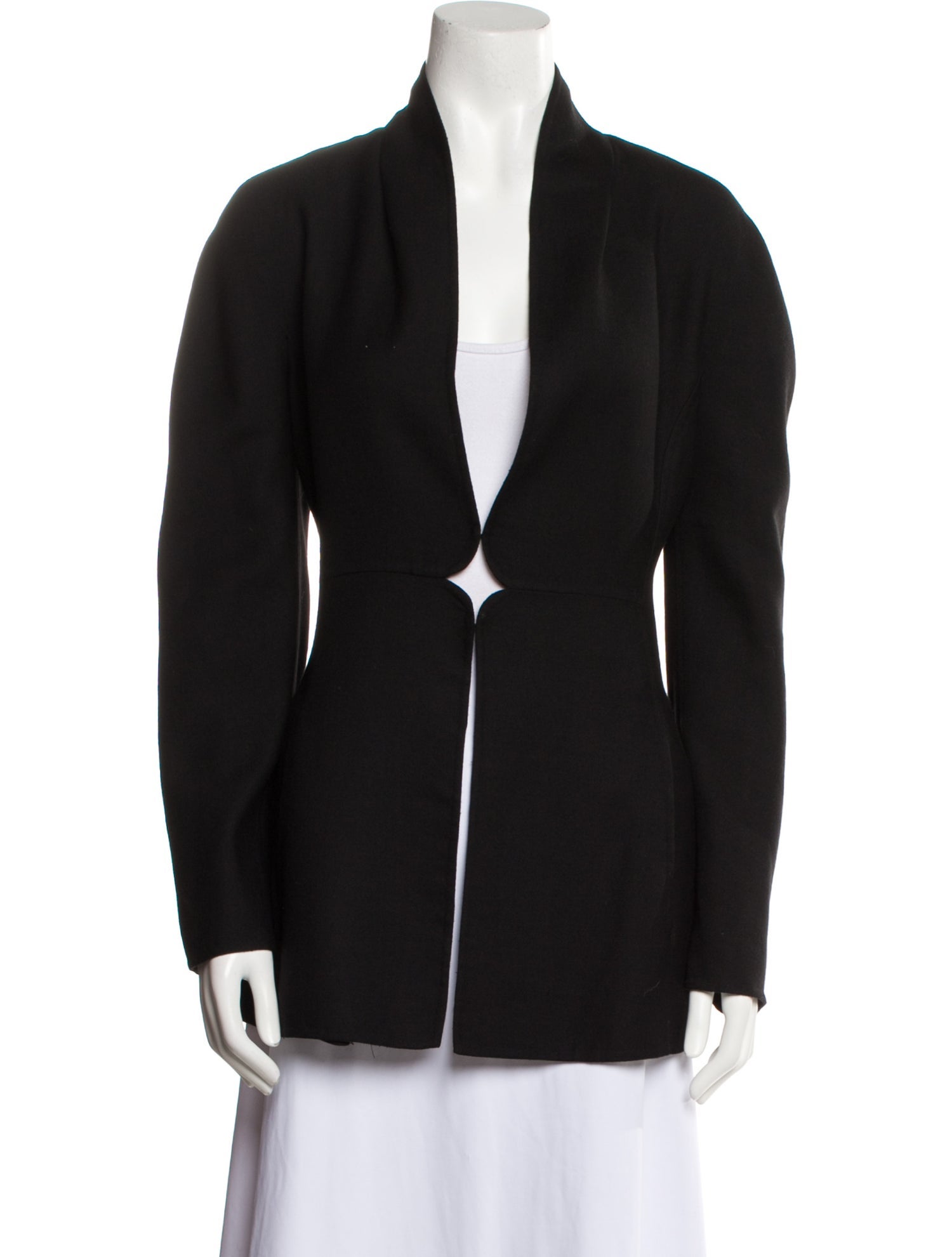 Chado by Ralph Rucci Vintage Cashmere Jacket - Black Jackets, Clothing ...