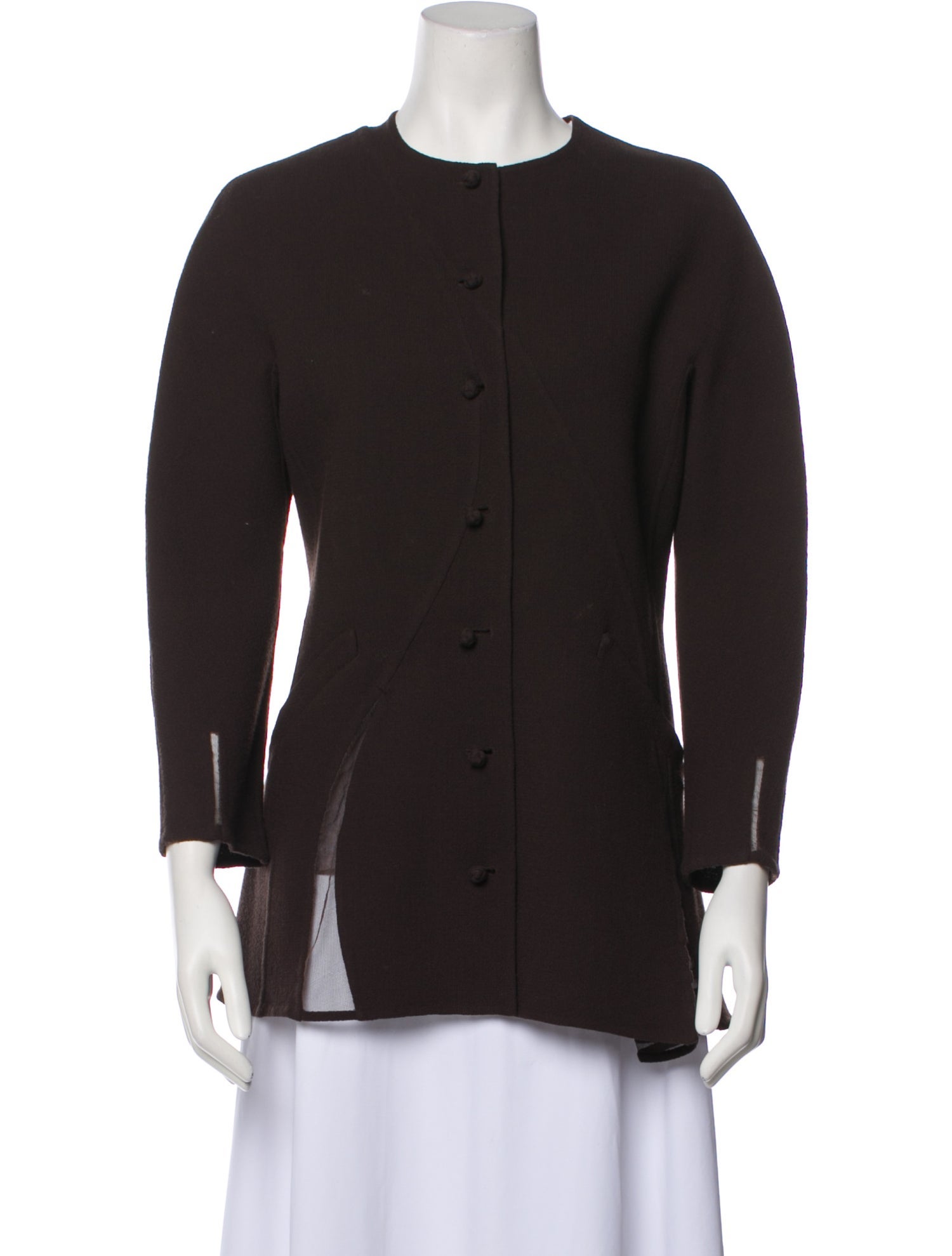 Chado by Ralph Rucci Jacket - Brown Jackets, Clothing - WCDRR21117 ...