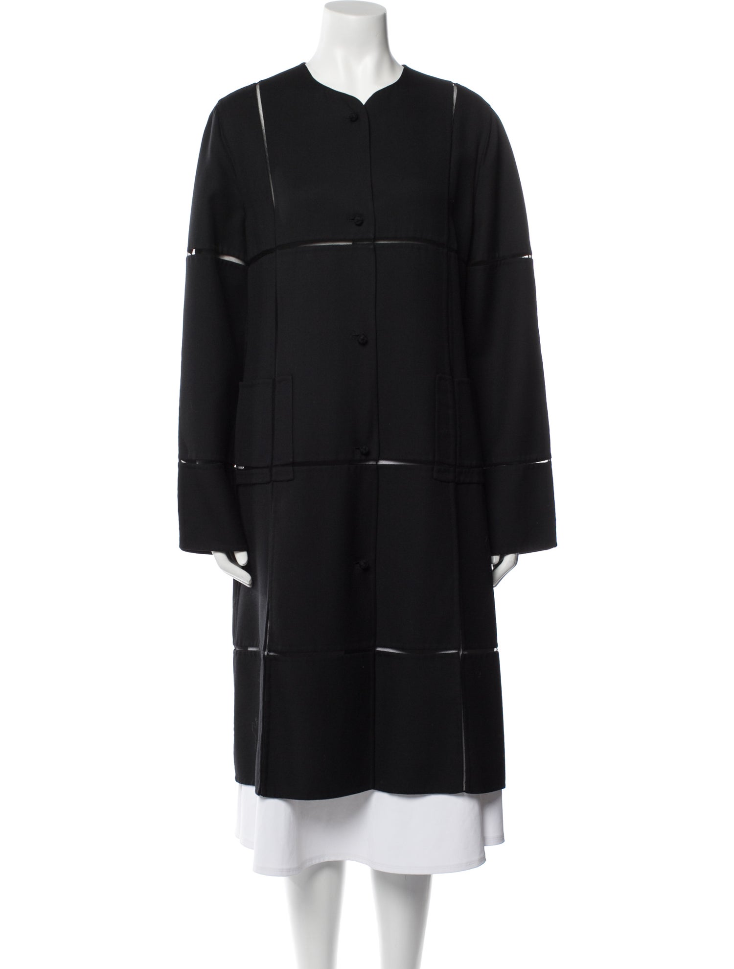Chado by Ralph Rucci Vintage Coat - Black Coats, Clothing - WCDRR21150 ...