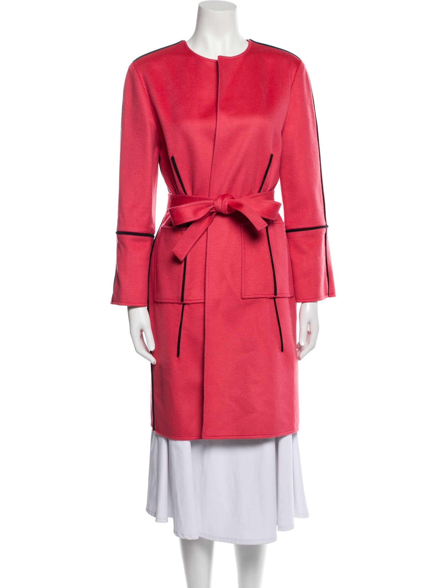 Chado by Ralph Rucci Vintage Cashmere Coat - Pink Coats, Clothing ...