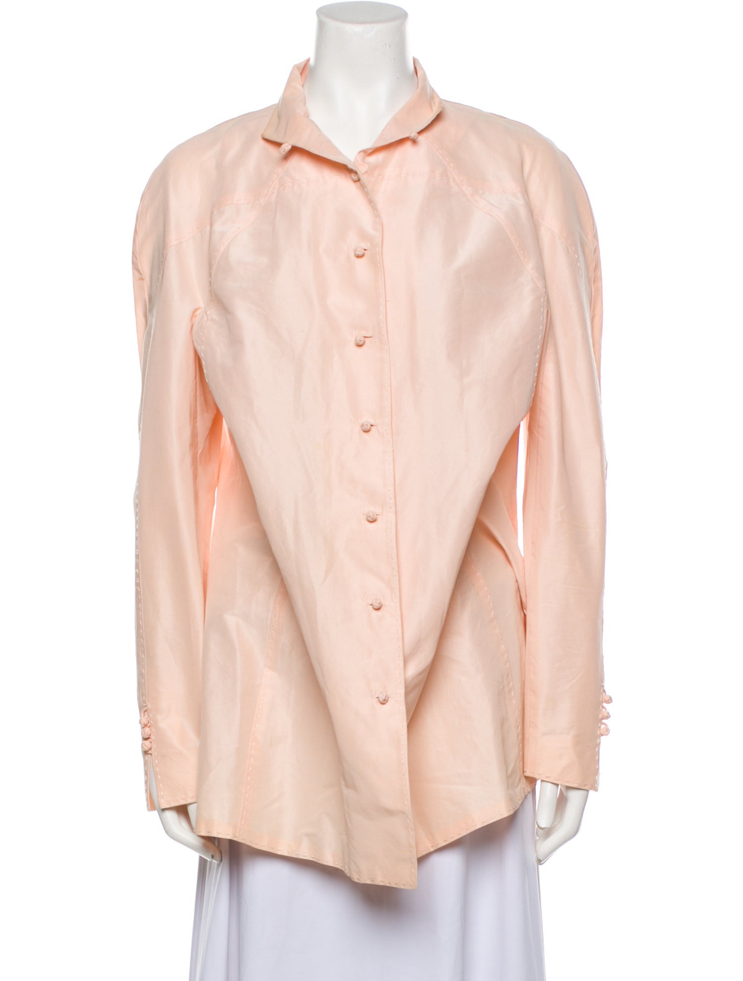 Chado by Ralph Rucci Coat - Orange Coats, Clothing - WCDRR21204 | The ...