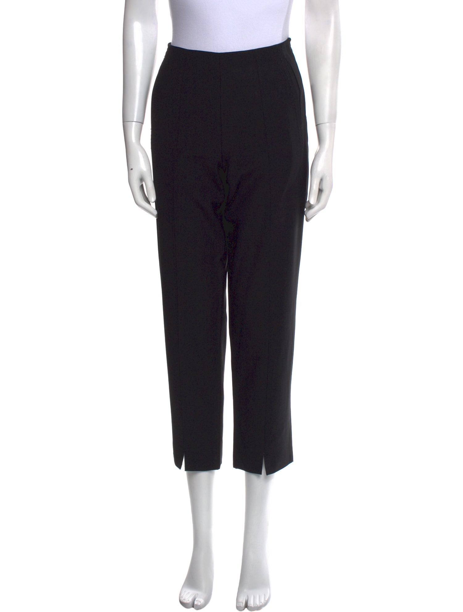 Chado by Ralph Rucci Wool Straight Leg Pants