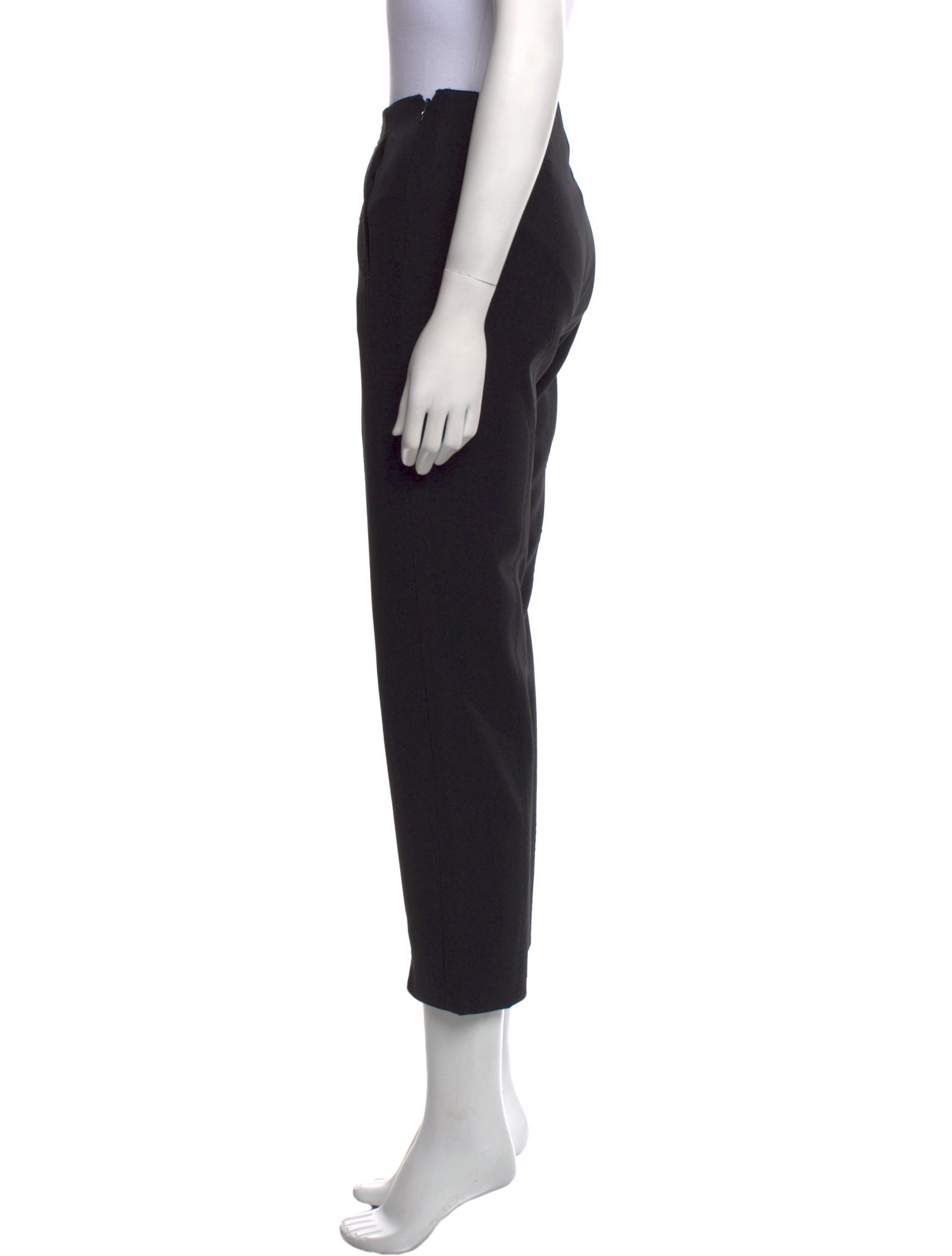 Chado by Ralph Rucci Wool Straight Leg Pants