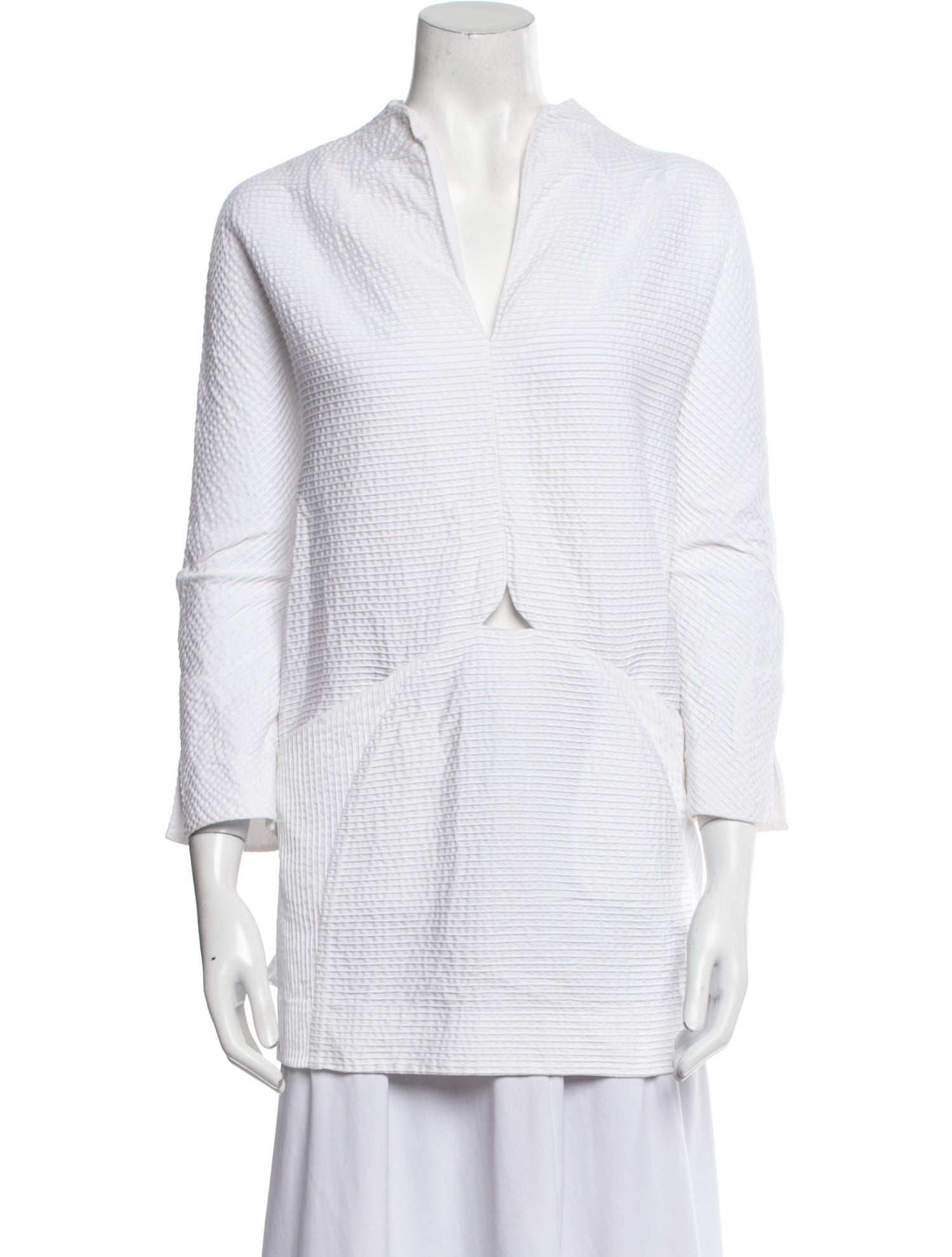 Chado by Ralph Rucci Vintage V-Neck Tunic