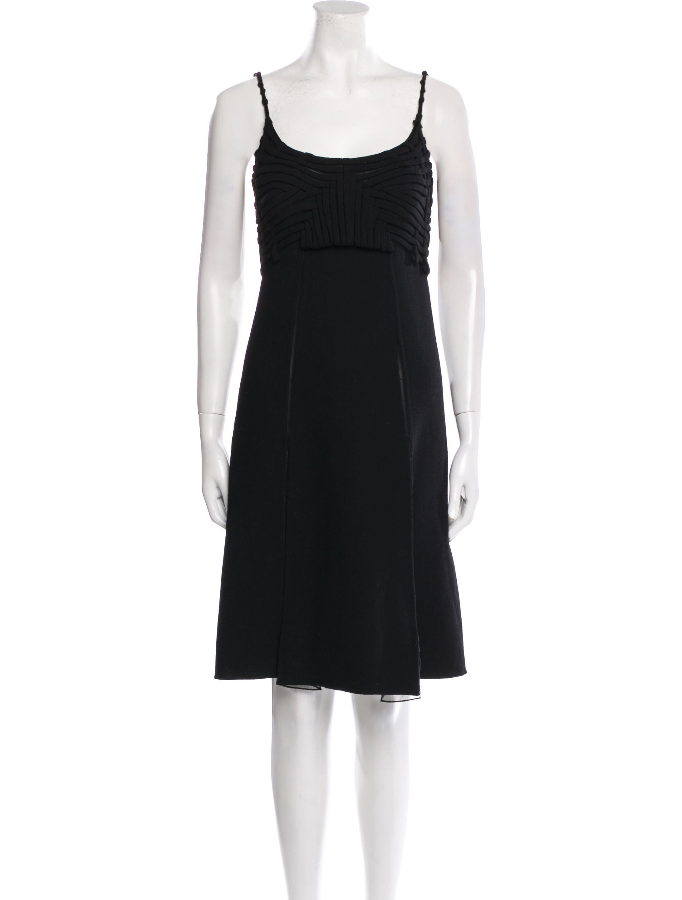Chado by Ralph Rucci Vintage Knee-Length Dress