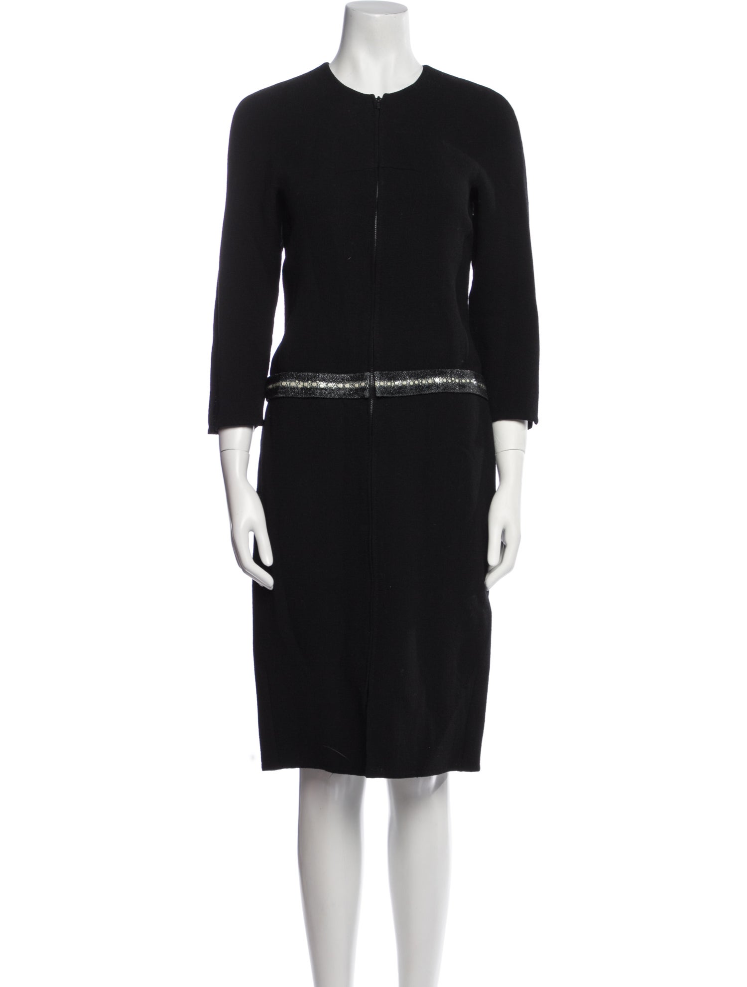 Chado by Ralph Rucci Vintage Midi Length Dress