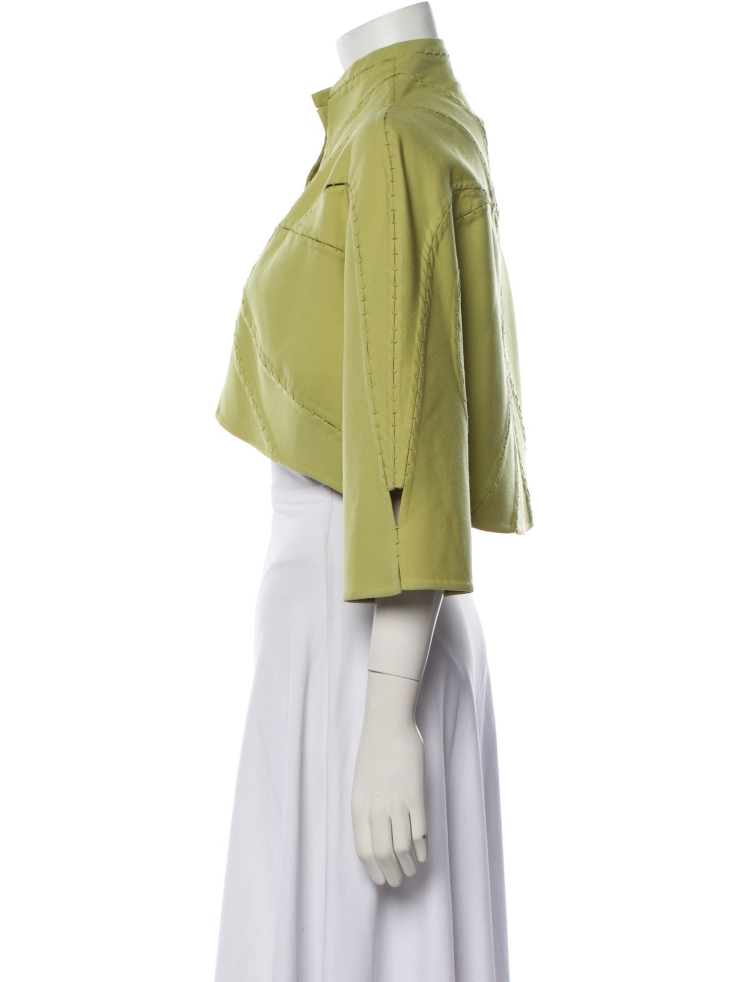 Chado by Ralph Rucci Late 2000's - Early 2010's Wool Bolero