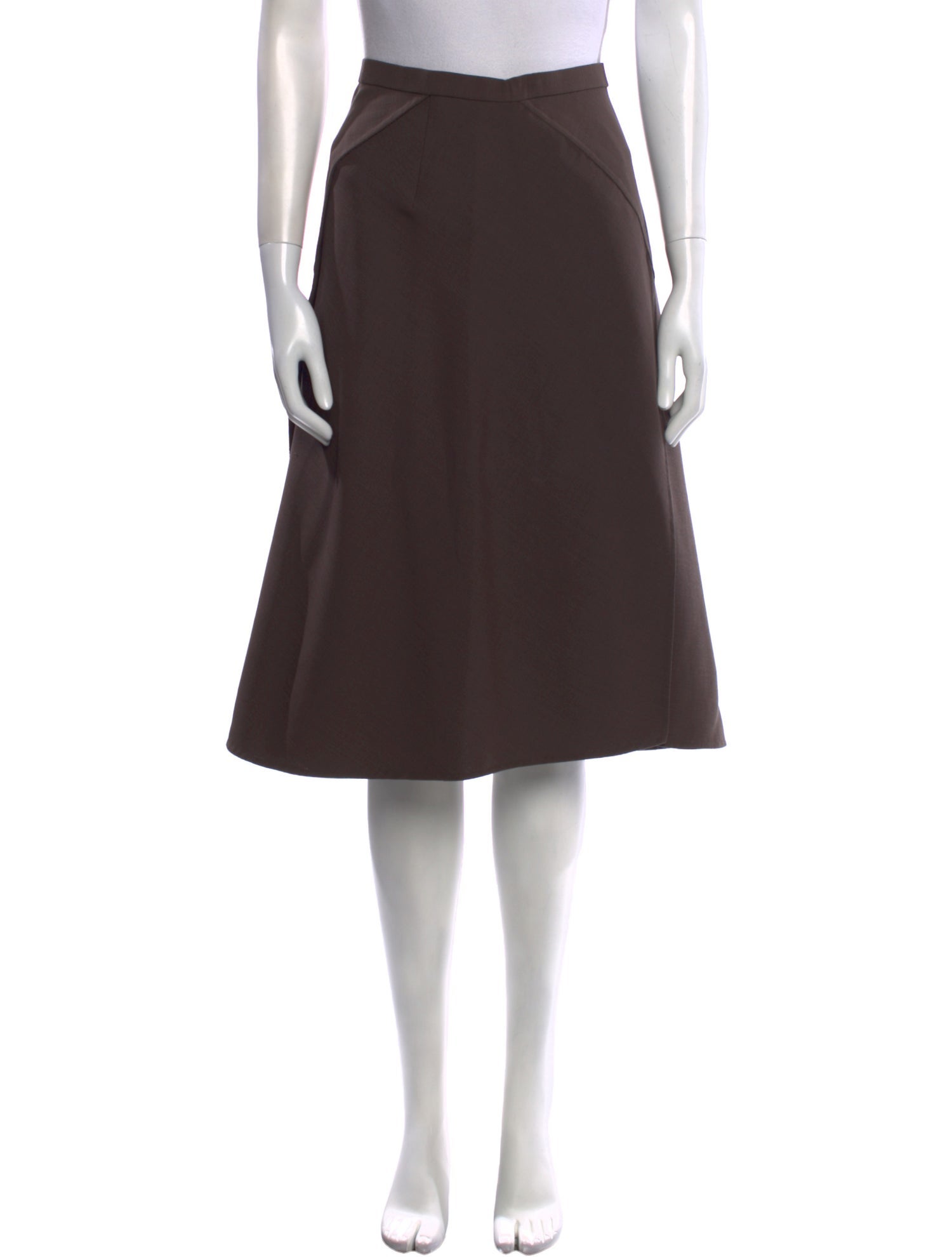 Chado by Ralph Rucci Vintage Knee-Length Skirt