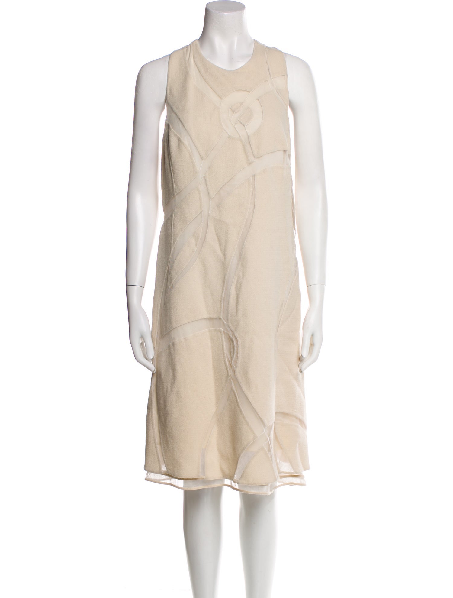 Chado by Ralph Rucci Vintage Knee-Length Dress