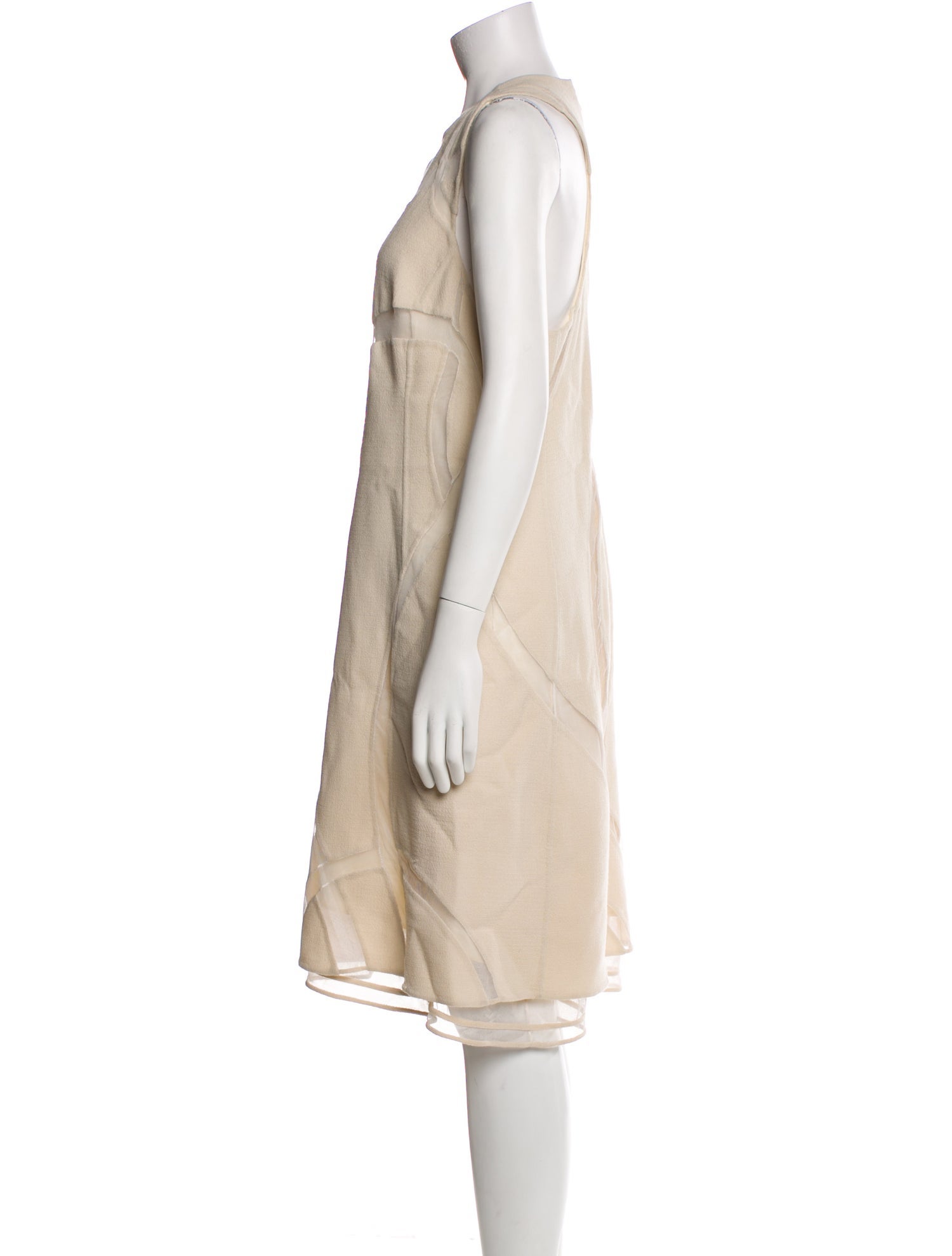 Chado by Ralph Rucci Vintage Knee-Length Dress