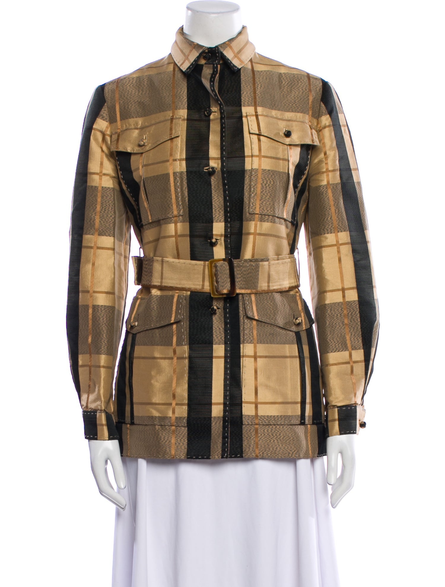 Chado by Ralph Rucci Late 2000's - Early 2010's Silk Jacket