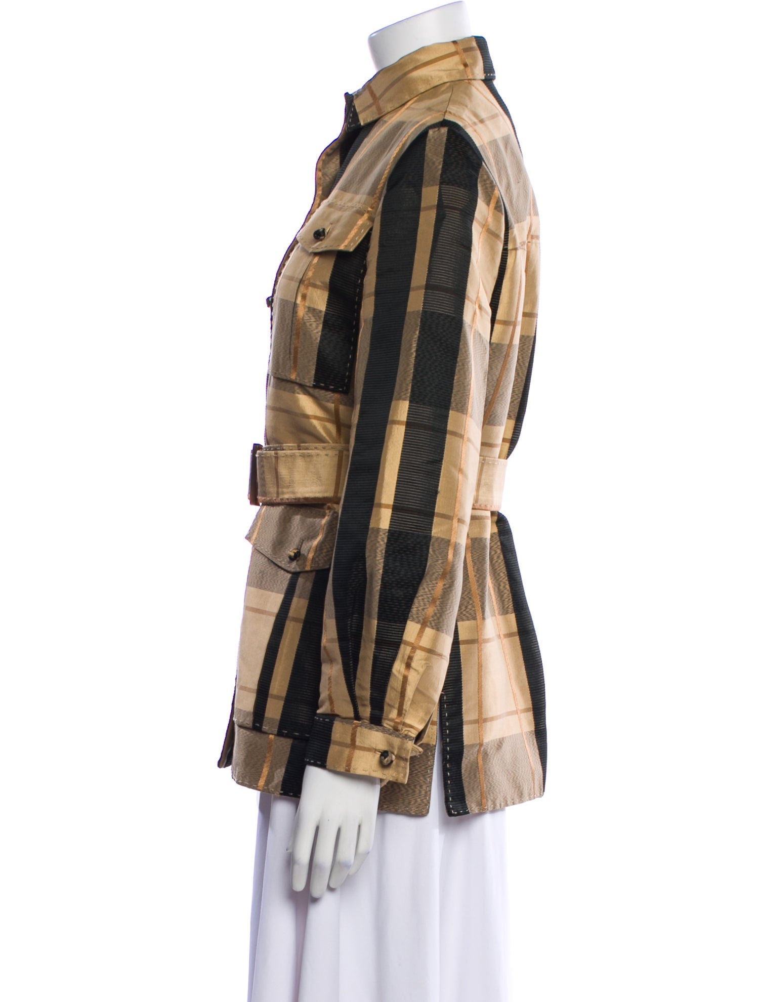 Chado by Ralph Rucci Late 2000's - Early 2010's Silk Jacket