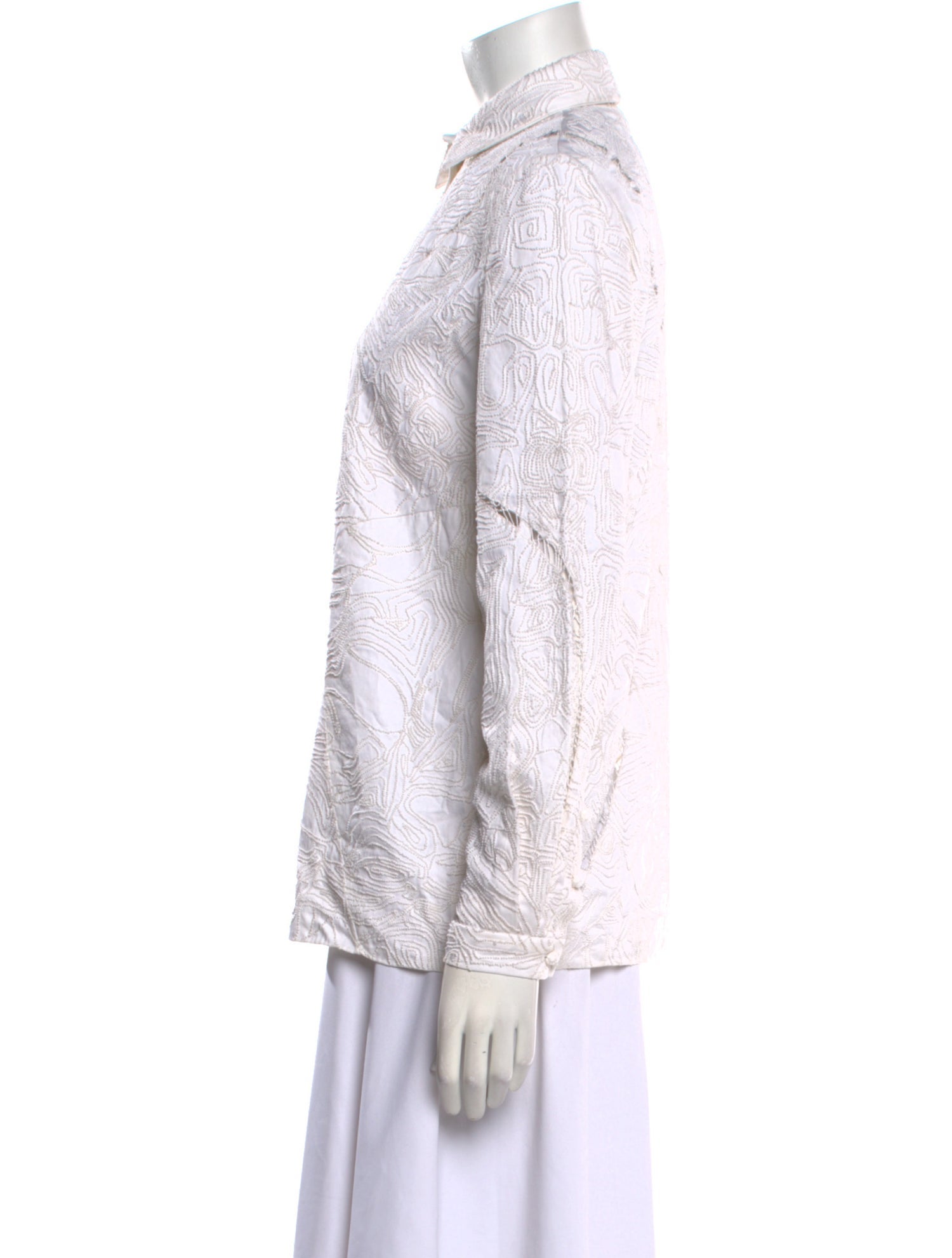 Chado by Ralph Rucci Vintage 2000's Button-Up Top