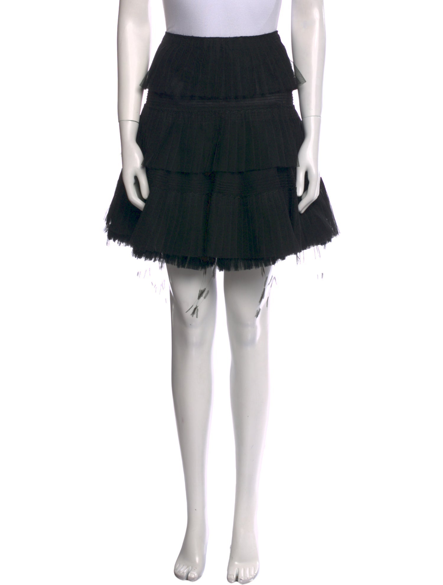 Chado by Ralph Rucci Late 2000's - Early 2010's Mini Skirt