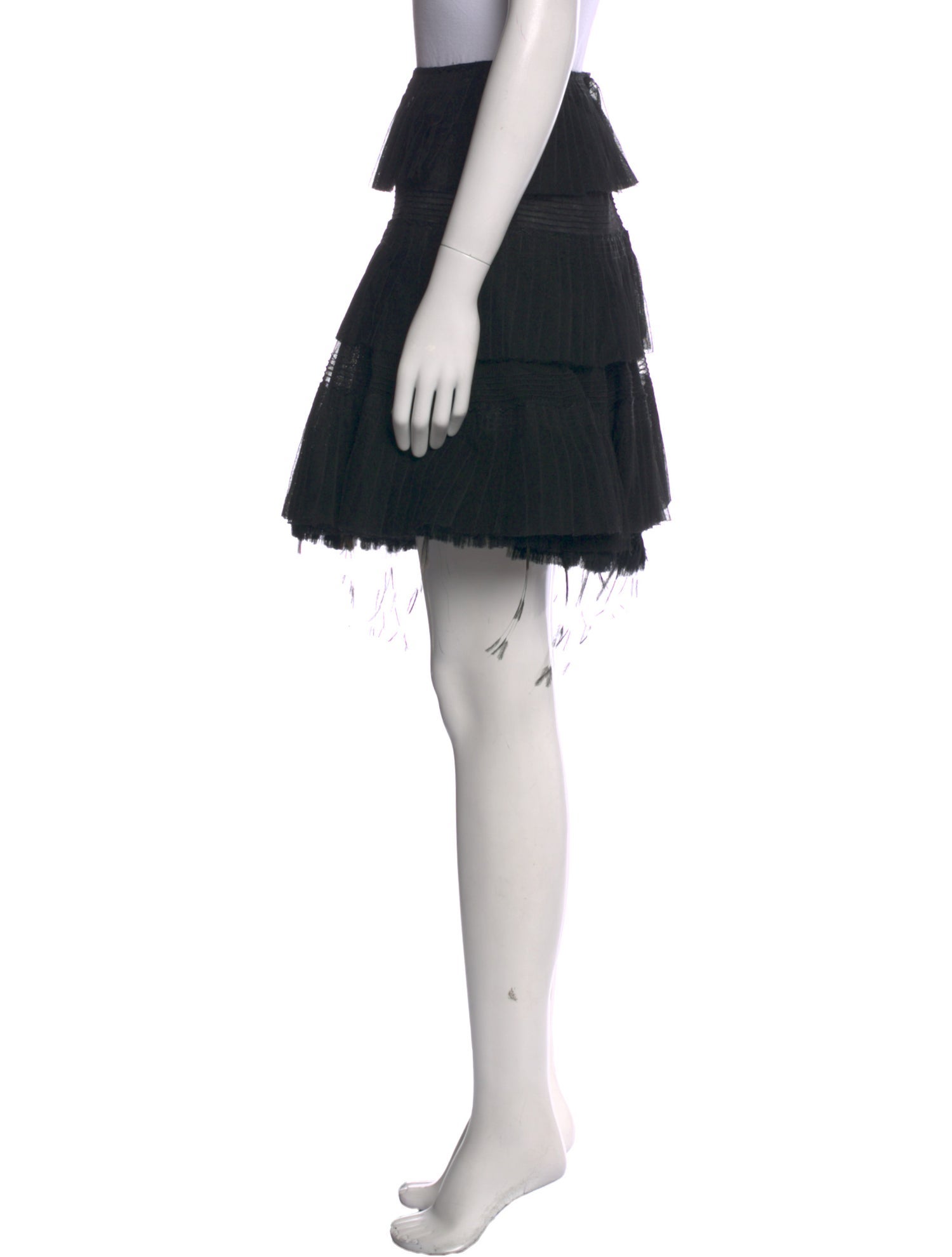 Chado by Ralph Rucci Late 2000's - Early 2010's Mini Skirt