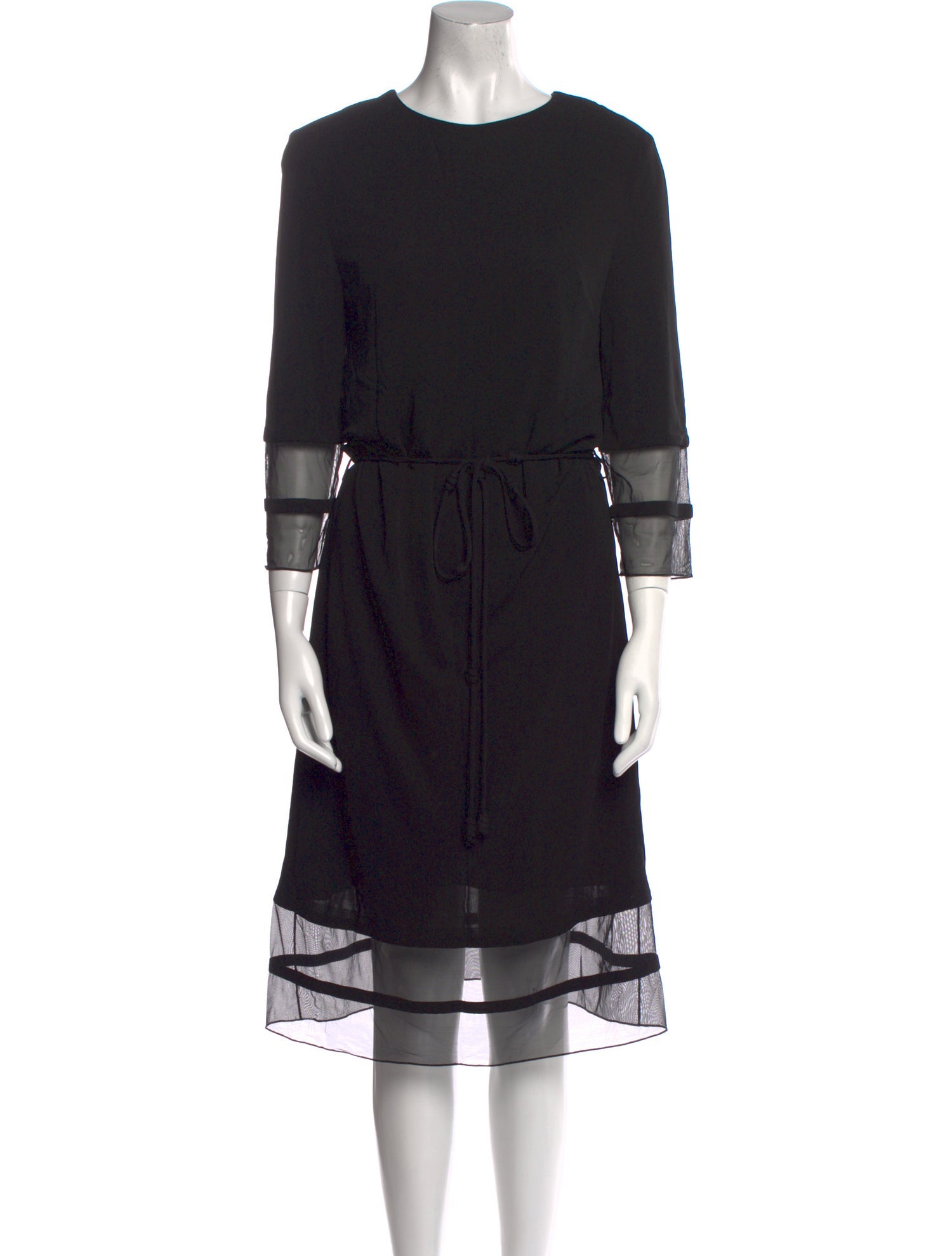 Chado by Ralph Rucci Vintage Knee-Length Dress