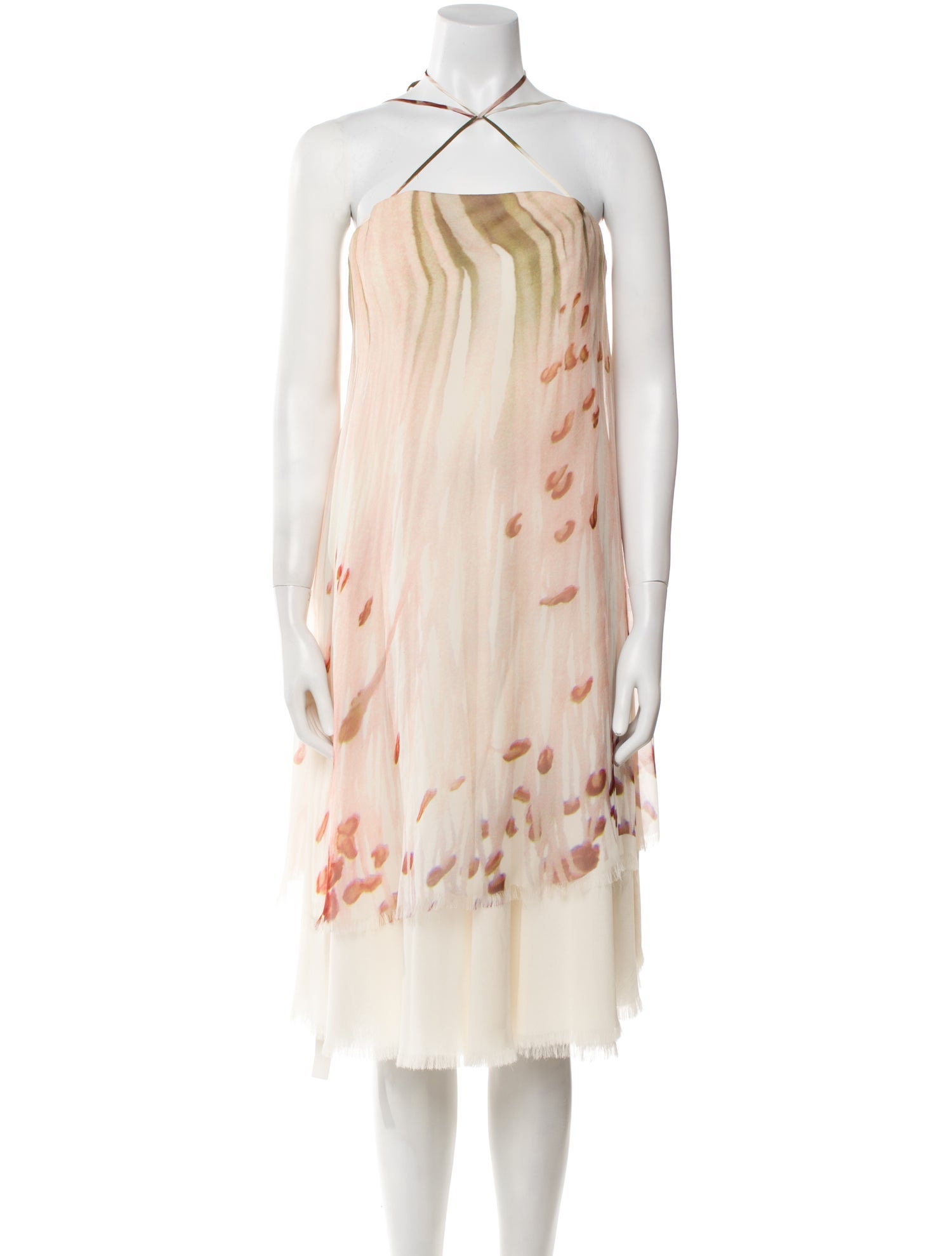 Chado by Ralph Rucci Vintage Midi Length Dress