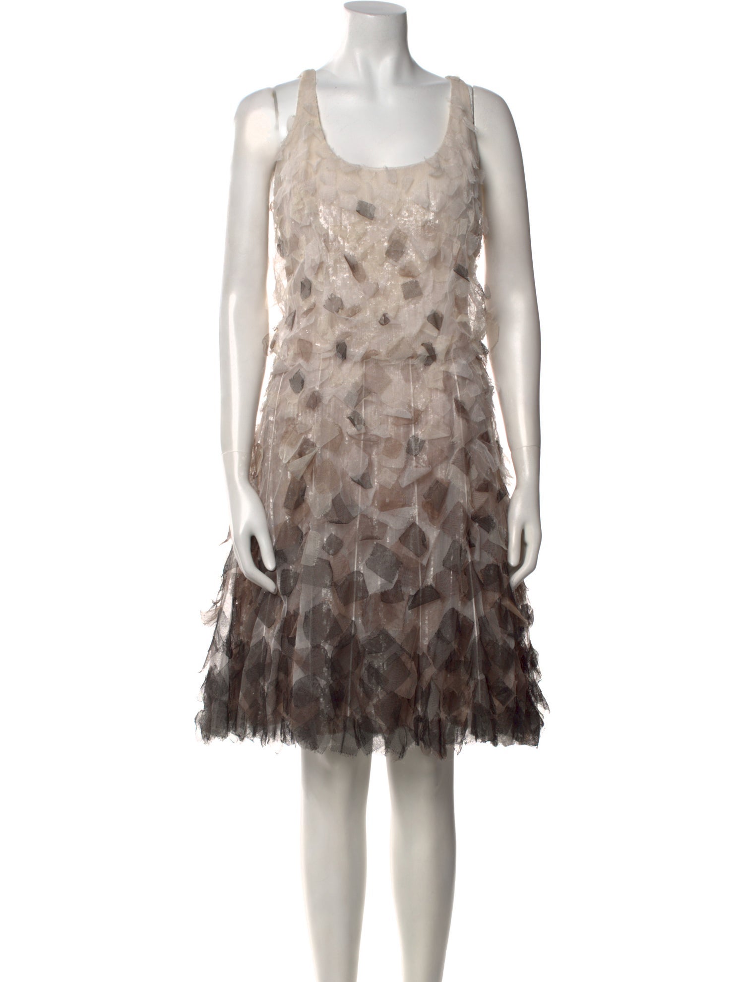 Chado by Ralph Rucci Vintage Knee-Length Dress