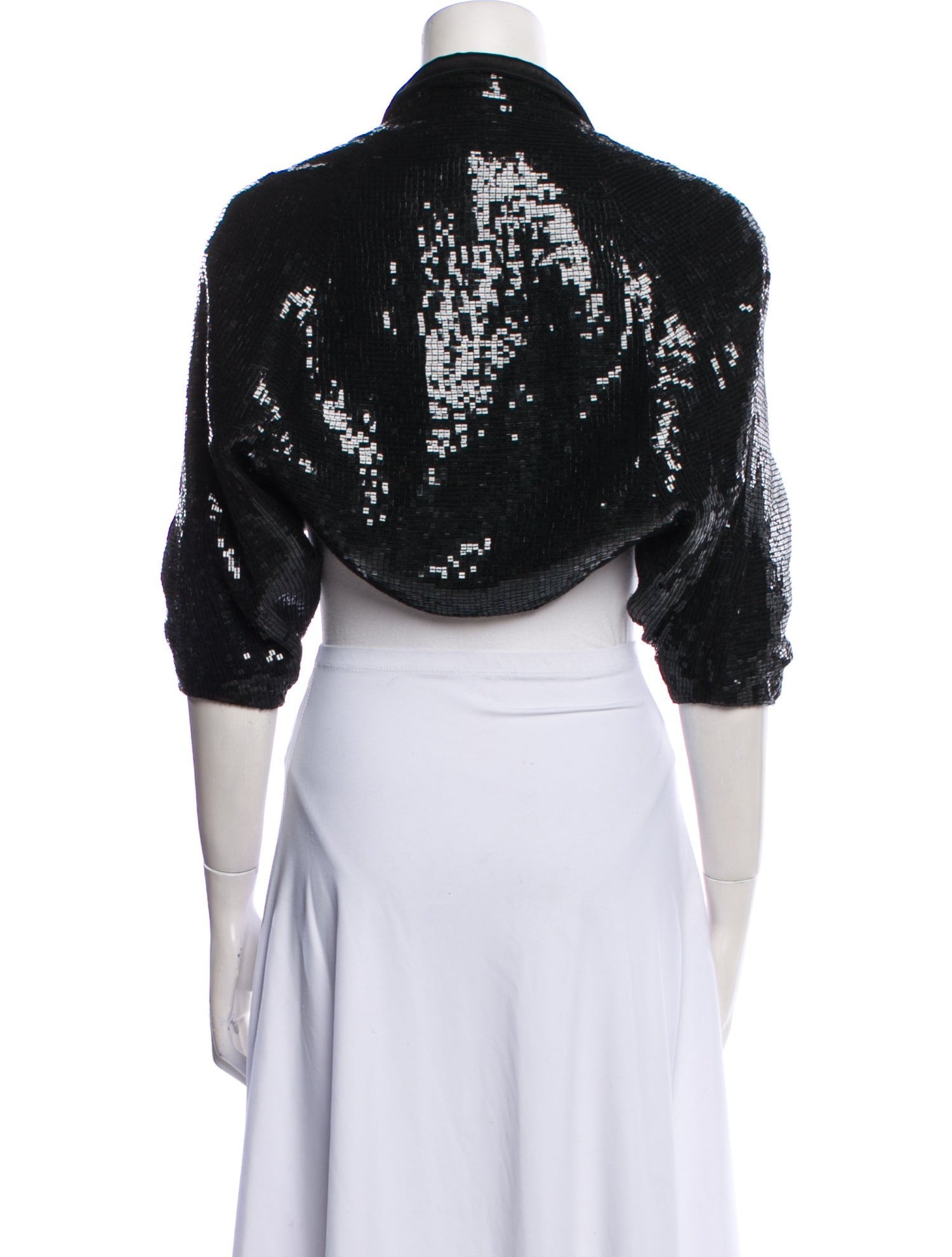 Chado by Ralph Rucci Late 2000's - Early 2010's Silk Bolero