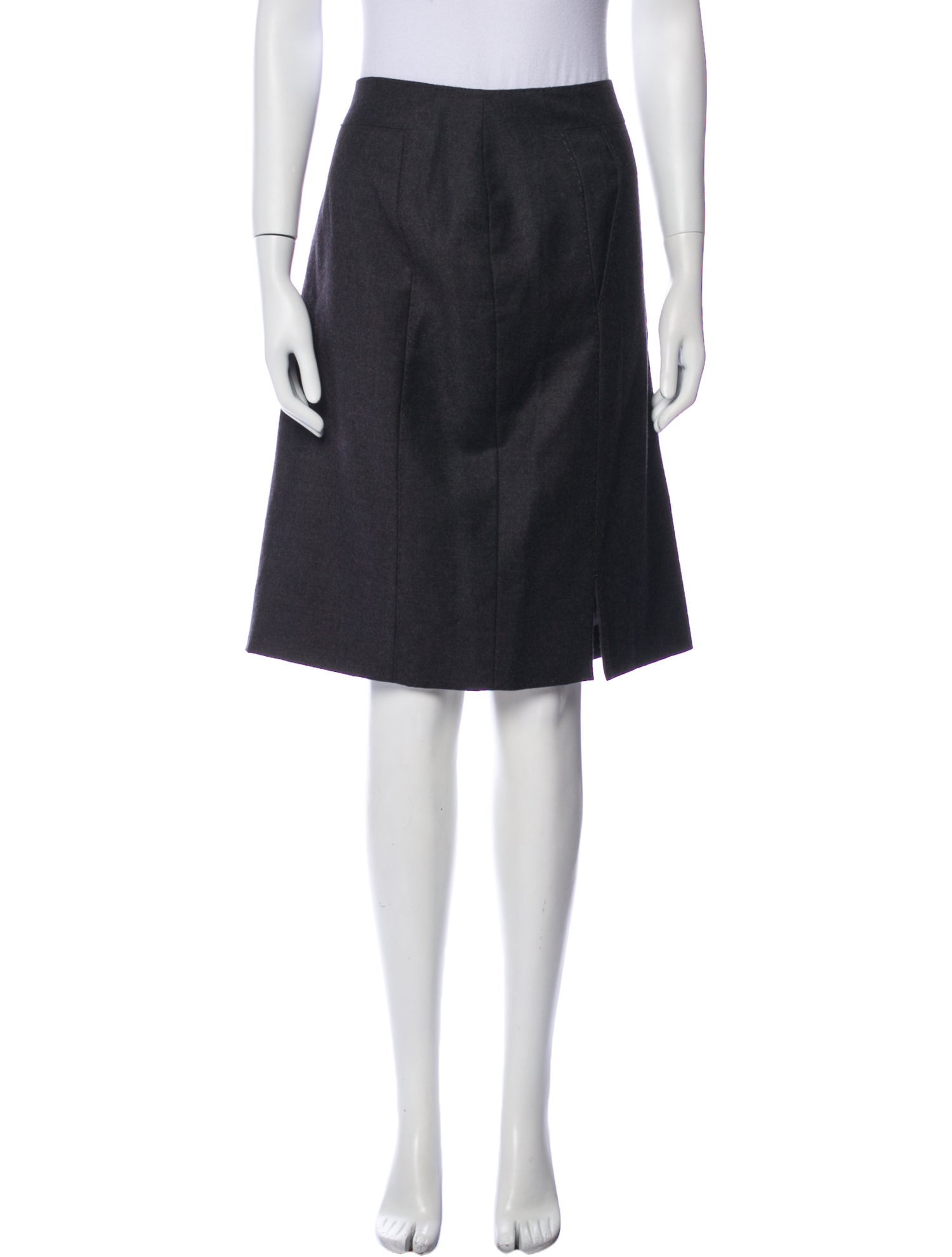 Chado by Ralph Rucci Vintage Knee-Length Skirt