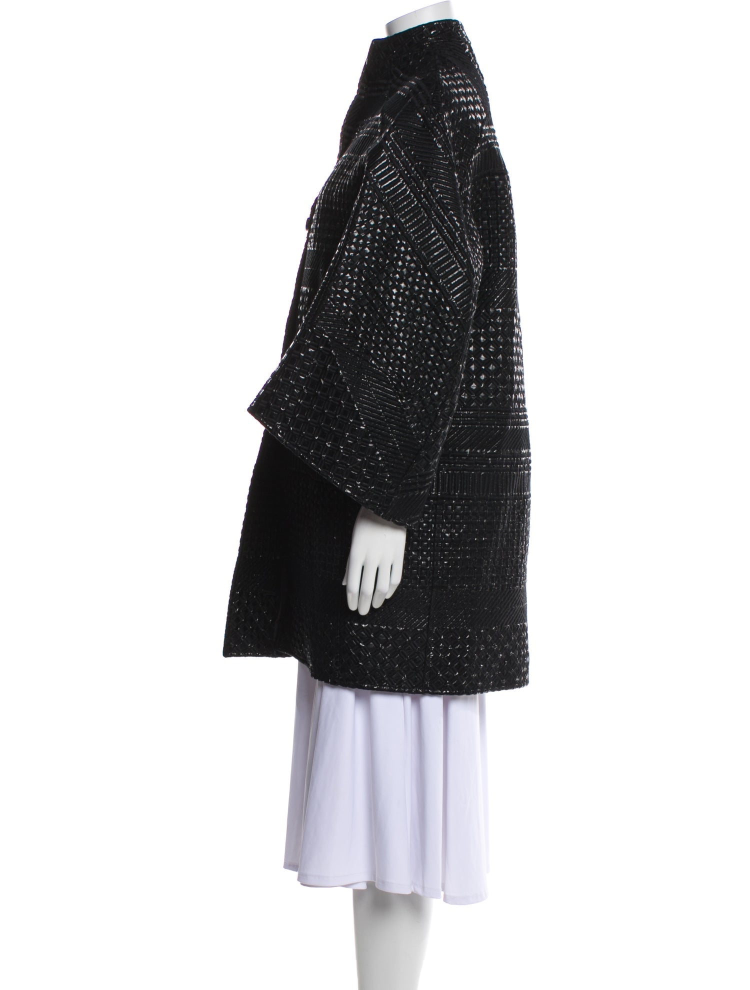 Chado by Ralph Rucci 2010's Silk Coat