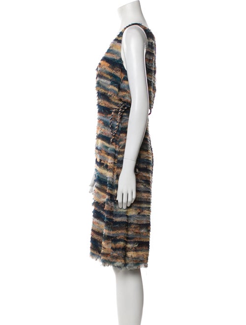 Ralph Rucci Late 2000's - Early 2010's Knee-Length Dress