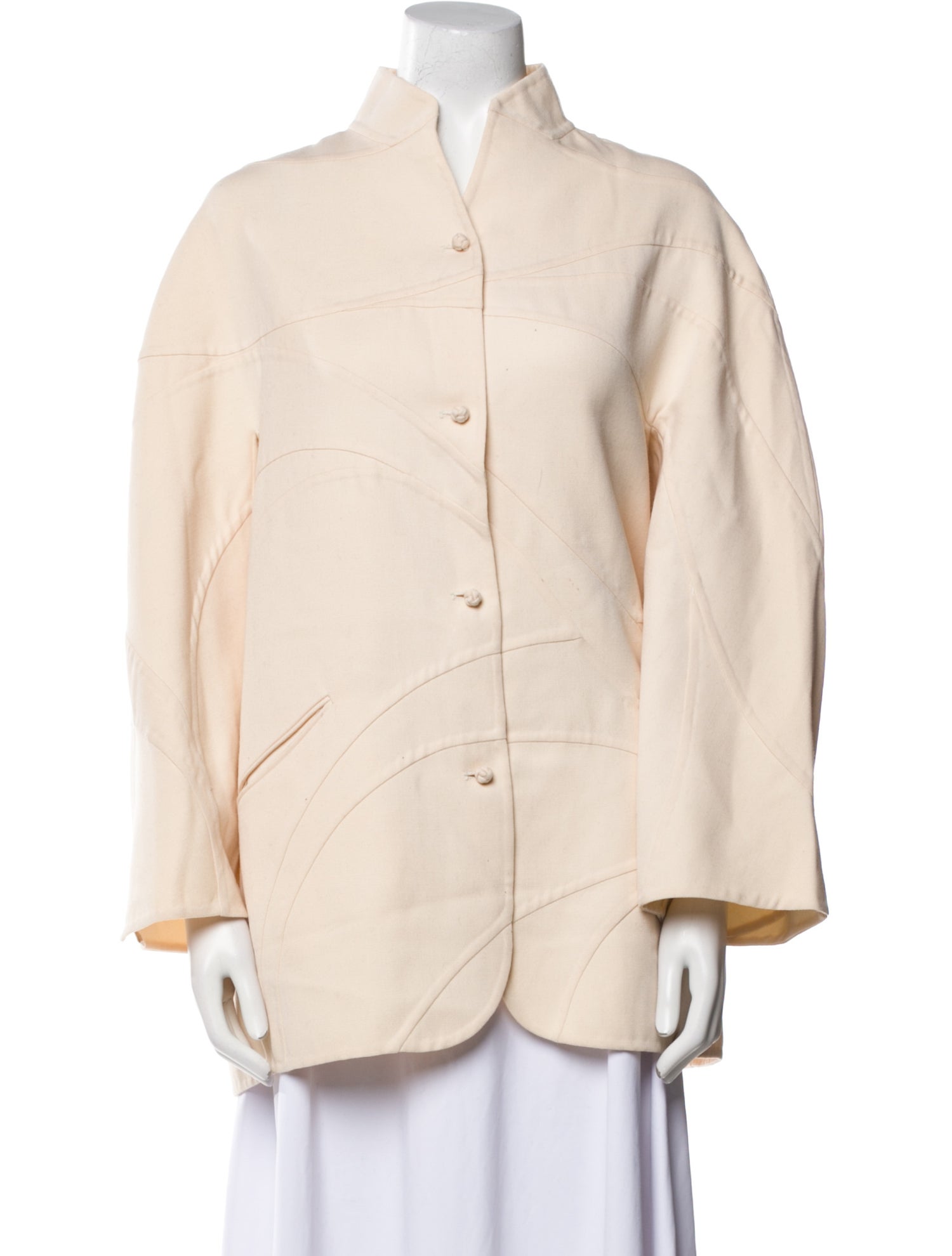 Chado by Ralph Rucci Vintage Wool Coat